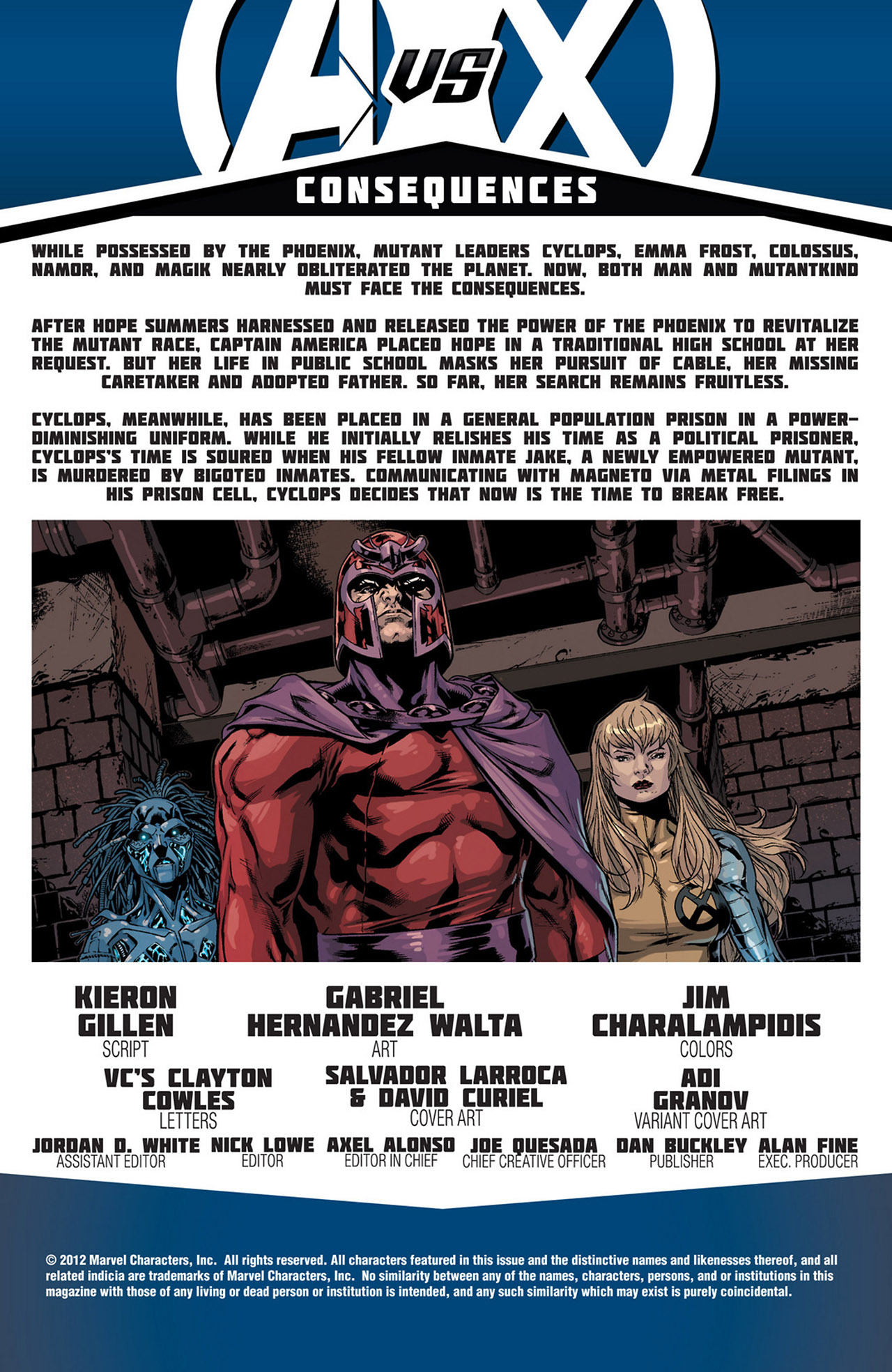Read online Avengers vs. X-Men: Consequences comic -  Issue #5 - 2