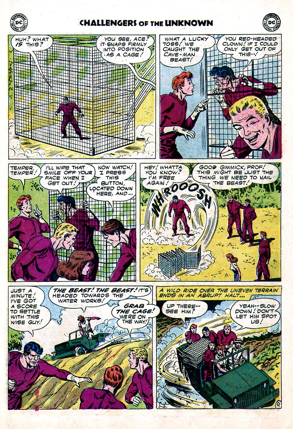 Read online Challengers of the Unknown (1958) comic -  Issue #10 - 11