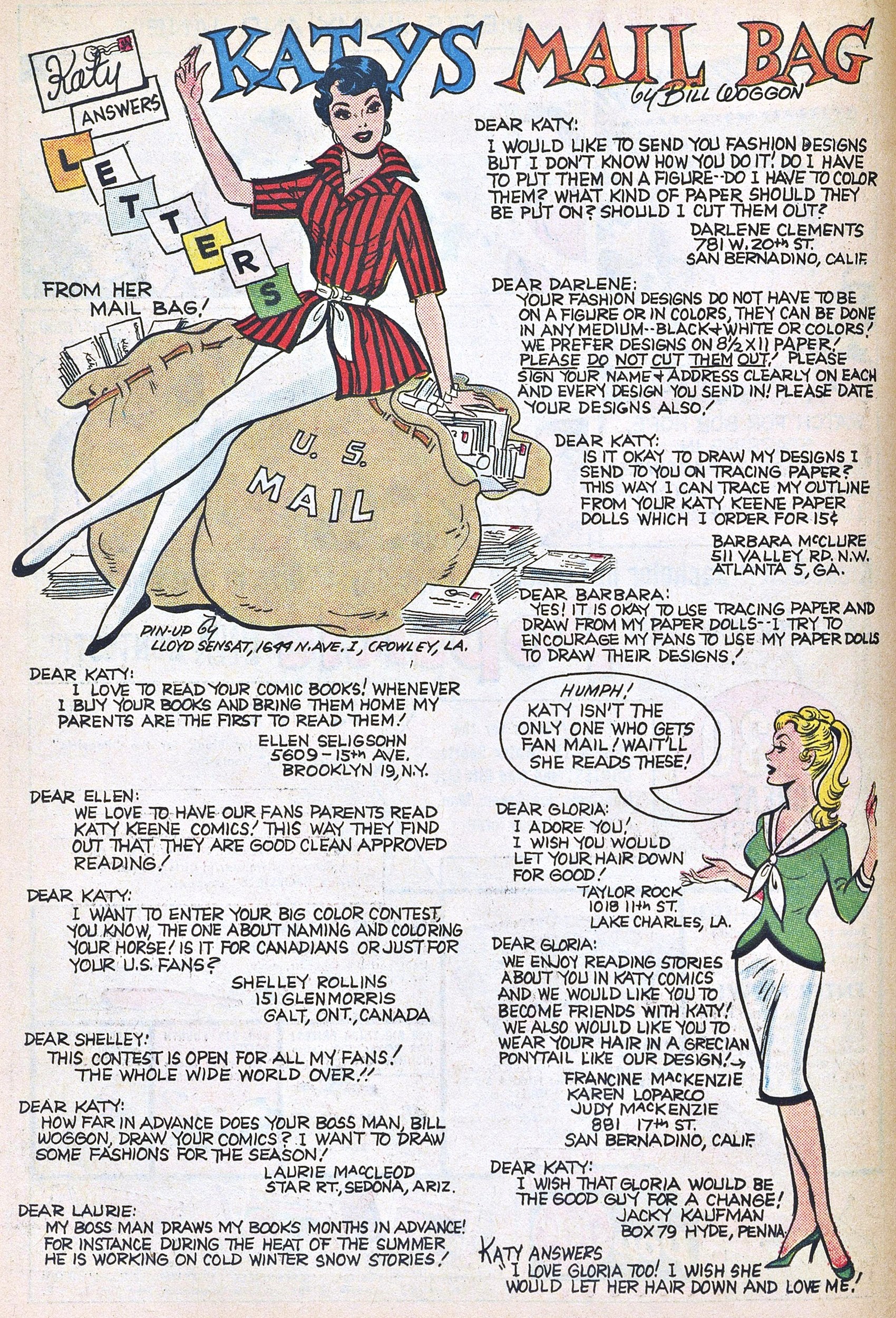 Read online Katy Keene (1949) comic -  Issue #61 - 10