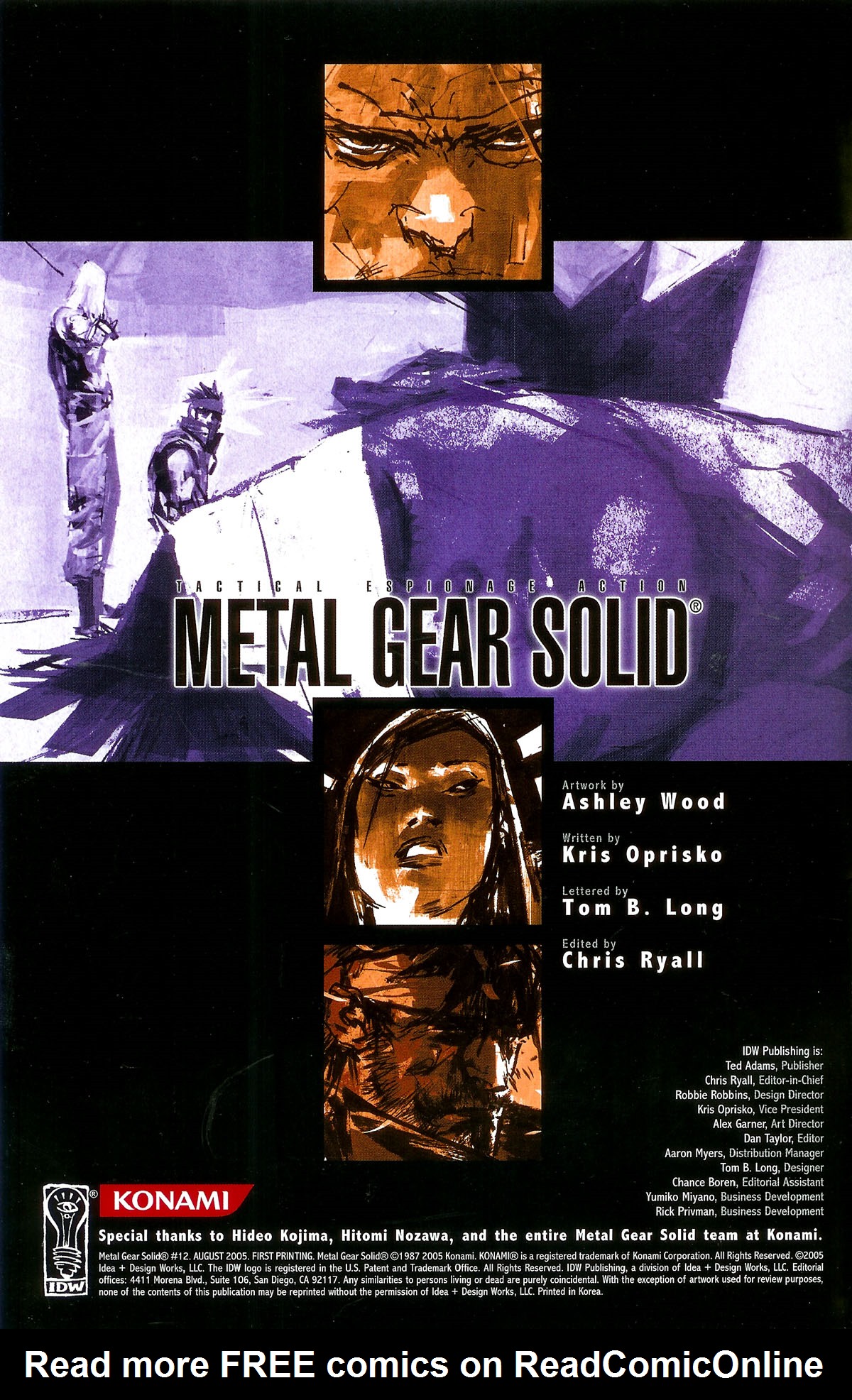 Read online Metal Gear Solid comic -  Issue #12 - 2