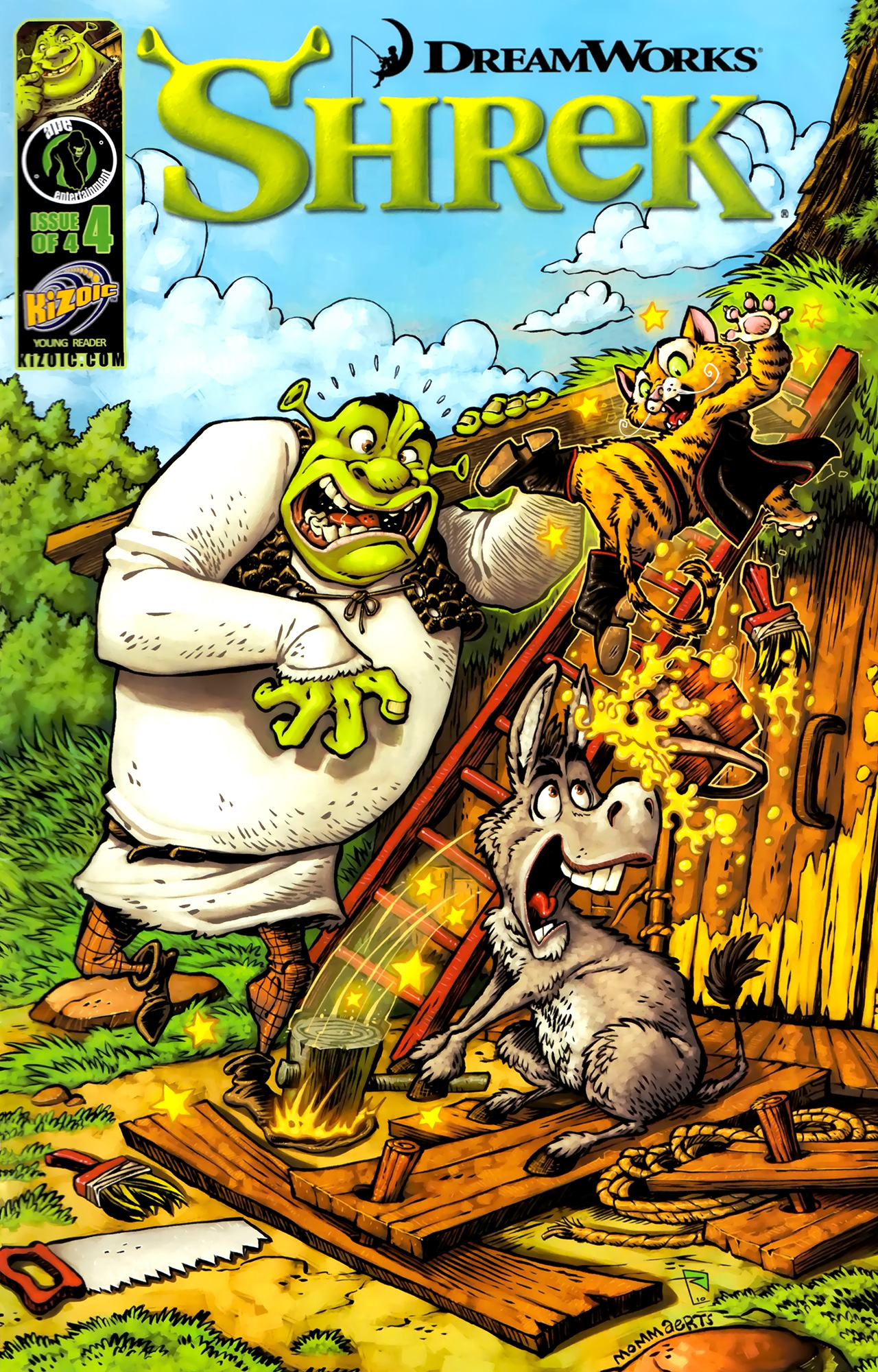 Read online Shrek (2010) comic -  Issue #4 - 1