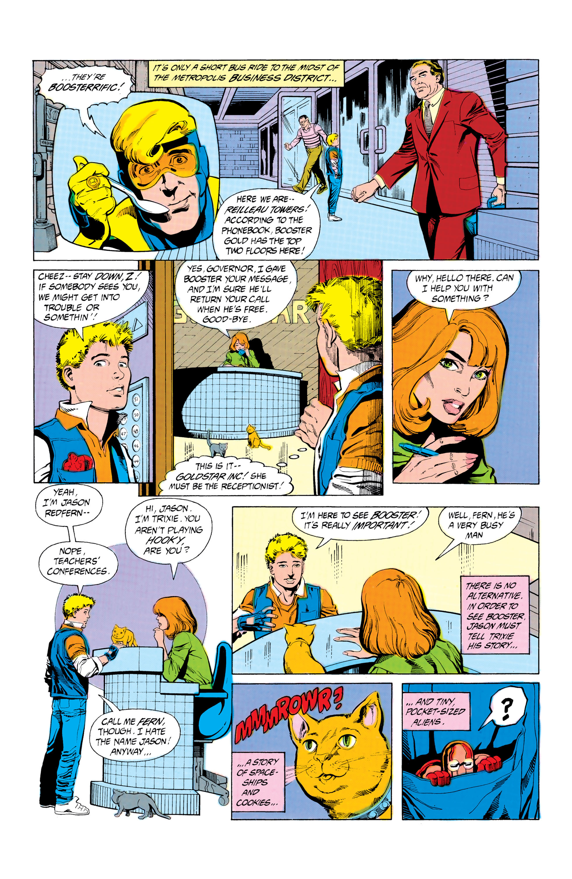 Read online Booster Gold (1986) comic -  Issue #6 - 6