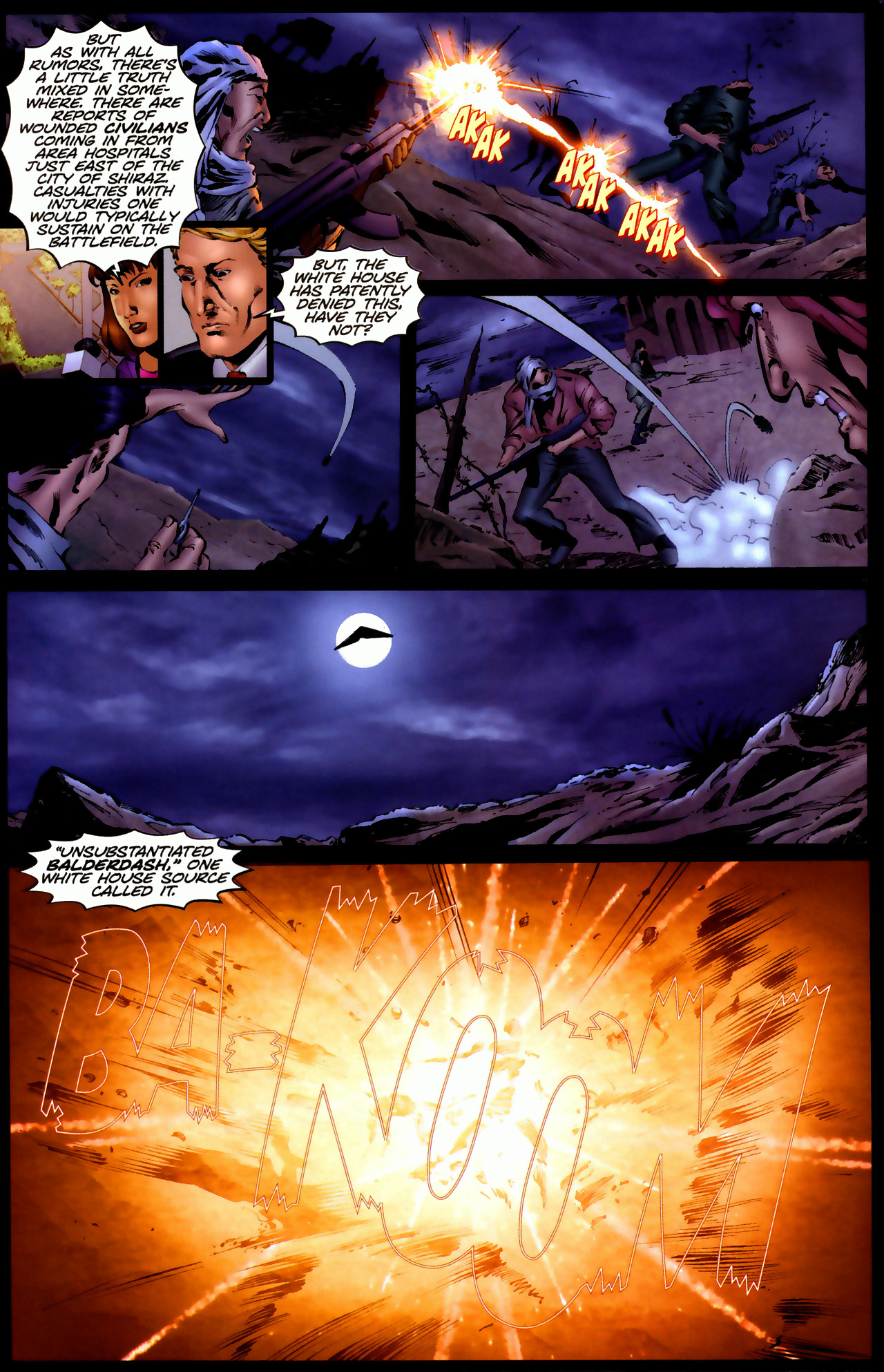 Read online ZMD: Zombies of Mass Destruction comic -  Issue #1 - 4