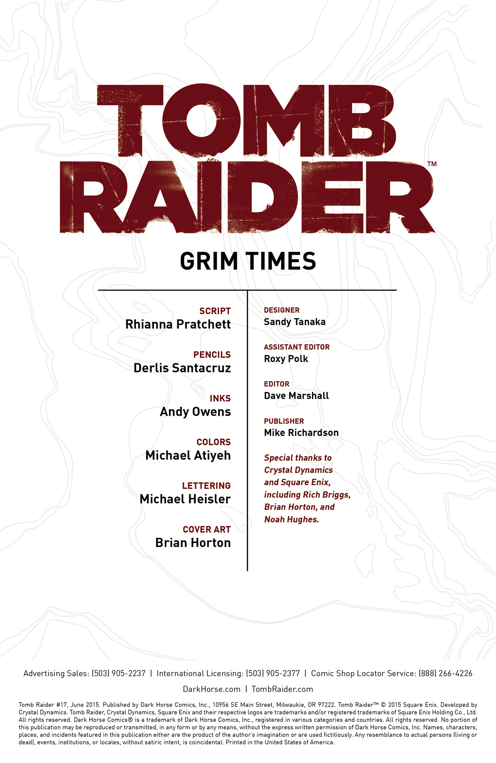 Read online Tomb Raider (2014) comic -  Issue #17 - 2