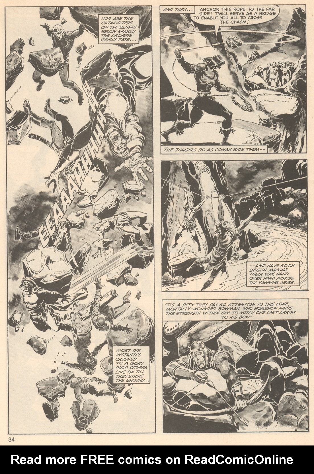Read online The Savage Sword Of Conan comic -  Issue #76 - 34
