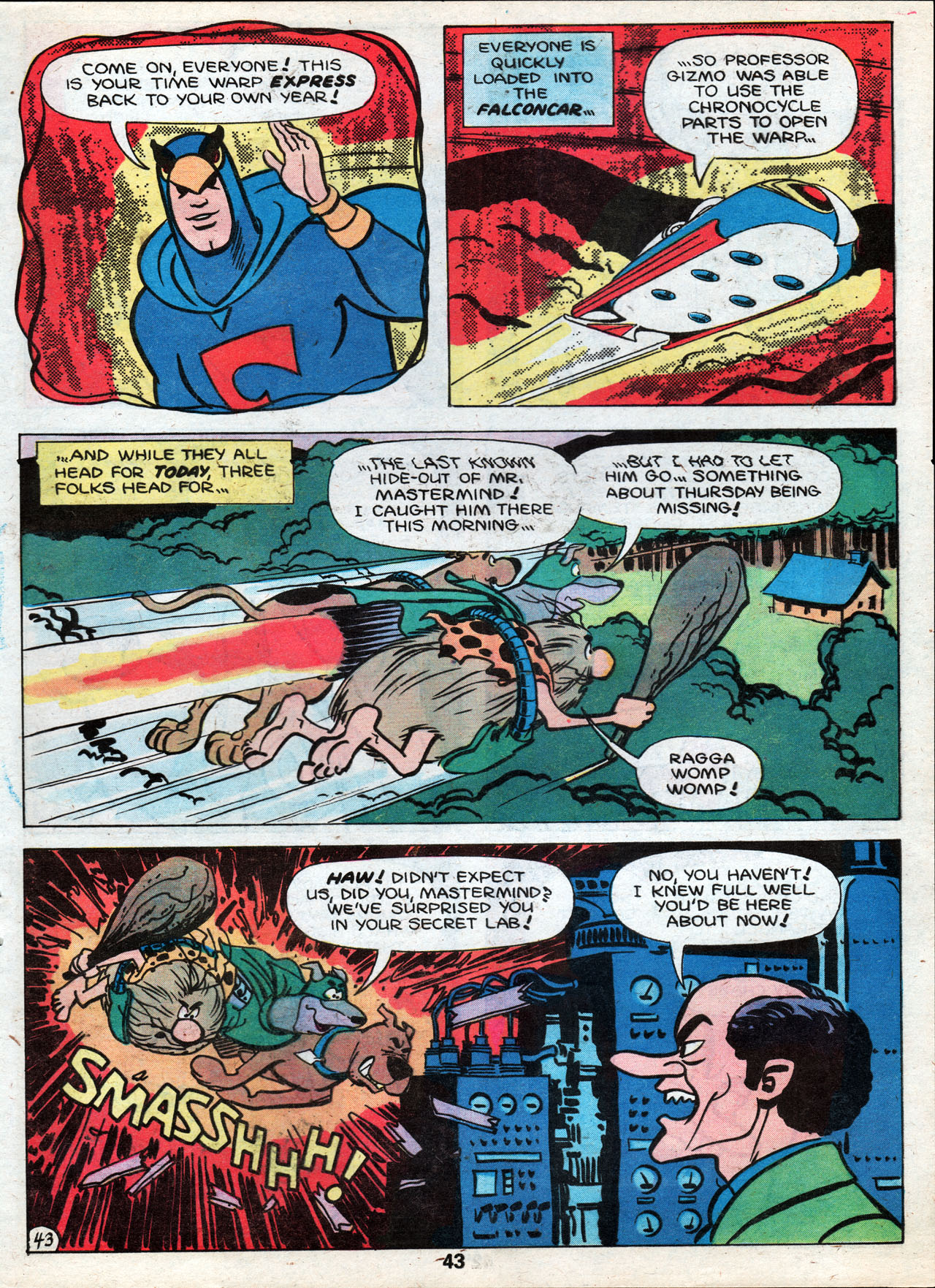Read online Flintstones Visits Laff-A-Lympics comic -  Issue # Full - 45