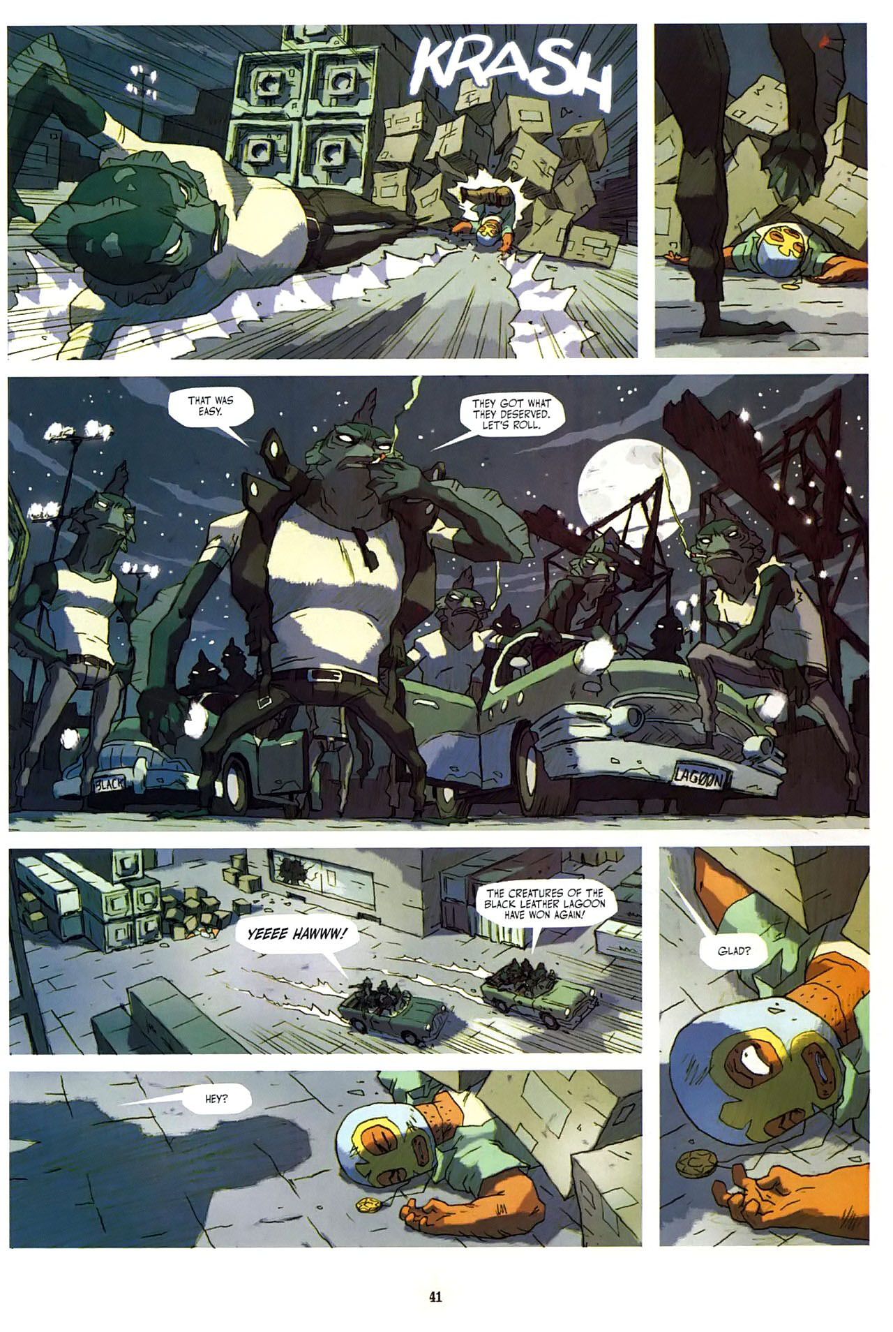 Read online Lucha Libre comic -  Issue #4 - 43