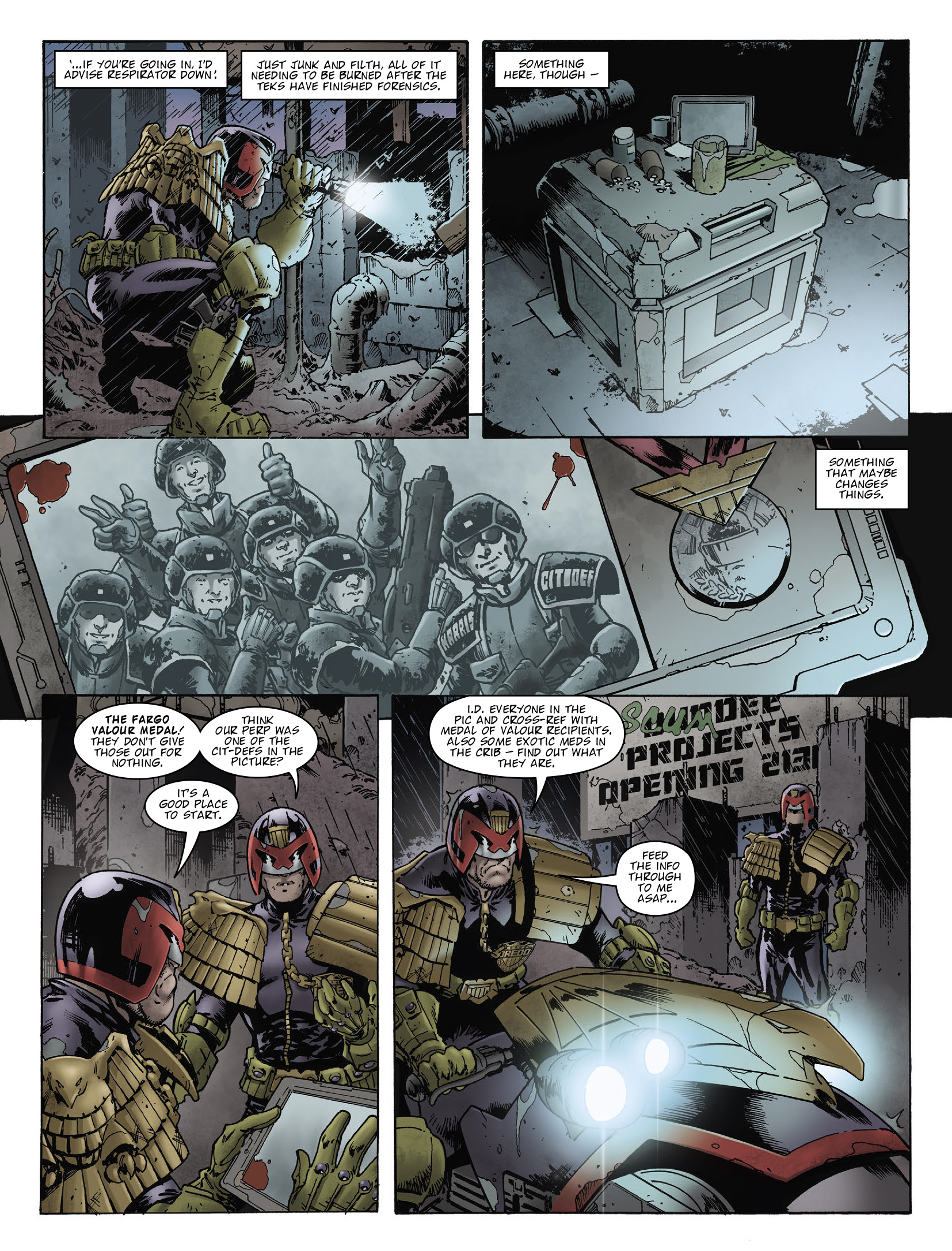Read online Judge Dredd Megazine (Vol. 5) comic -  Issue #431 - 12