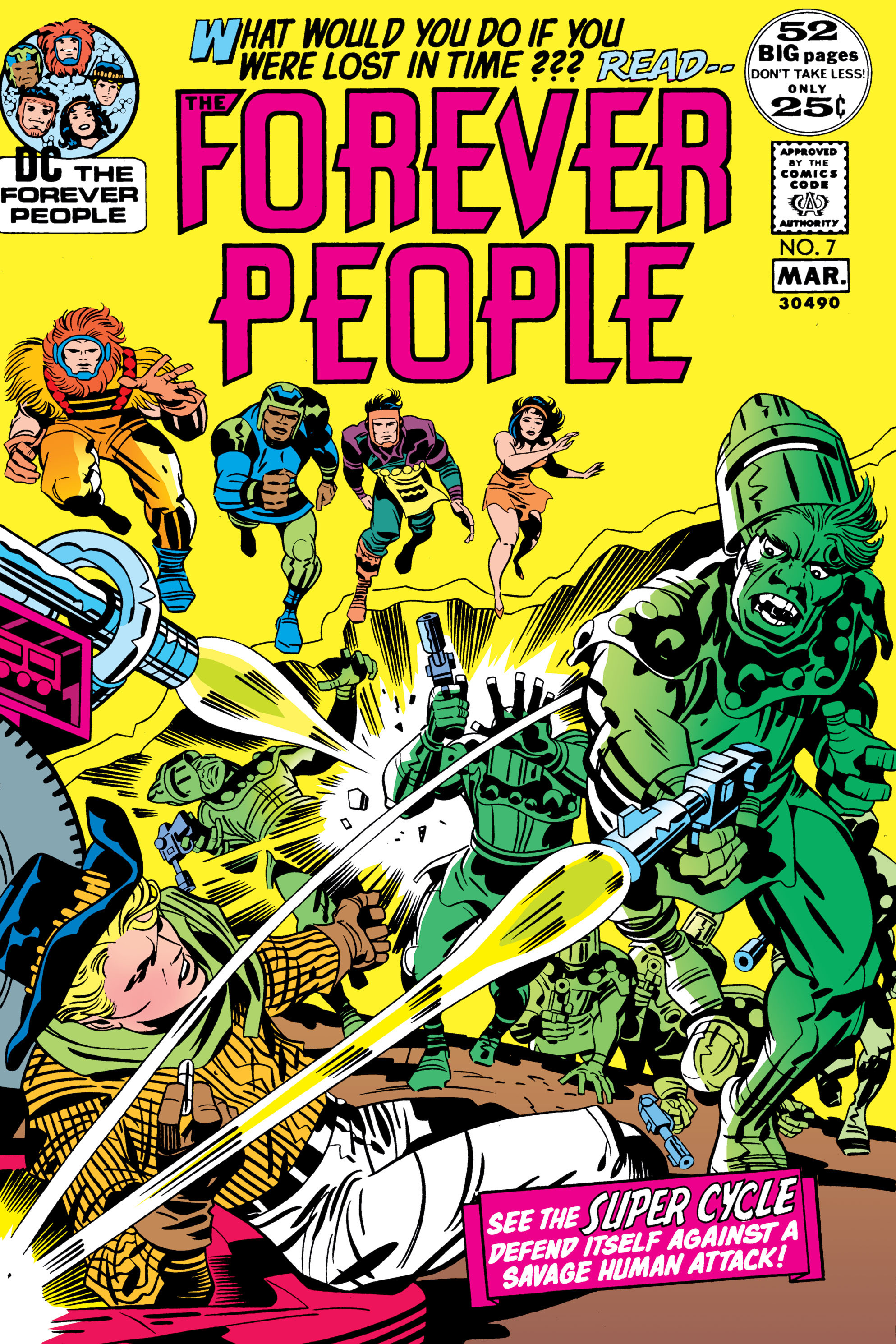 Read online The Forever People comic -  Issue #7 - 1