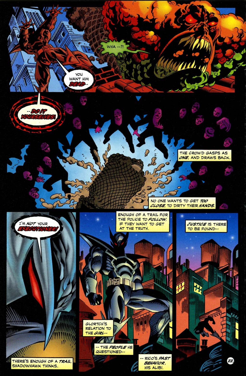 Read online The New Shadowhawk comic -  Issue #2 - 24