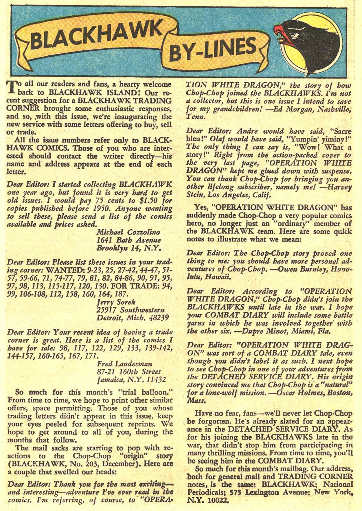 Read online Blackhawk (1957) comic -  Issue #206 - 25