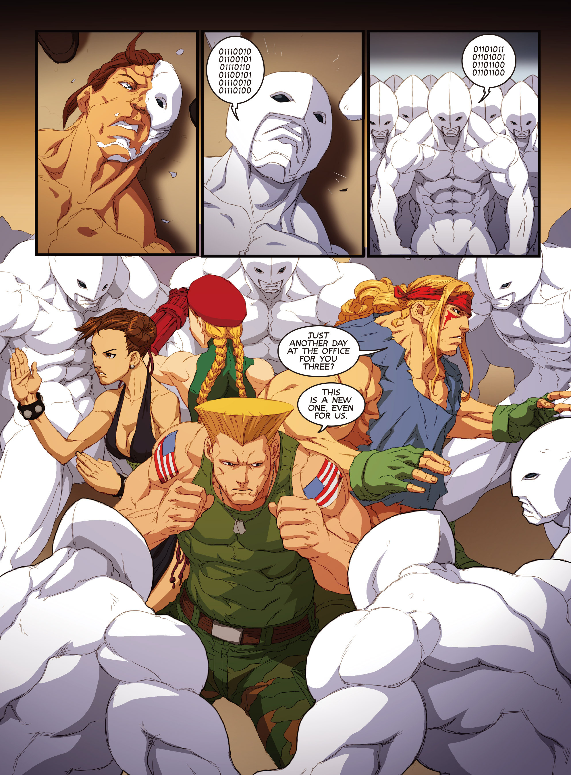 Read online Street Fighter Unlimited comic -  Issue #3 - 18