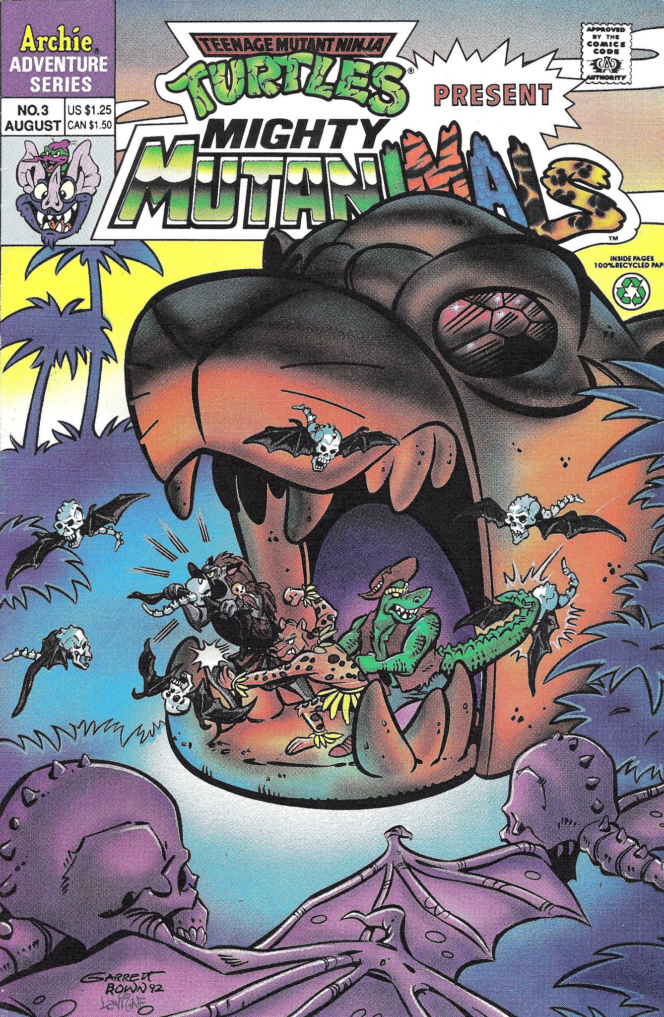 Read online Mighty Mutanimals (1992) comic -  Issue #3 - 1