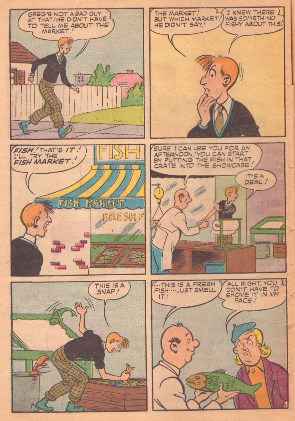 Read online Suzie Comics comic -  Issue #76 - 6