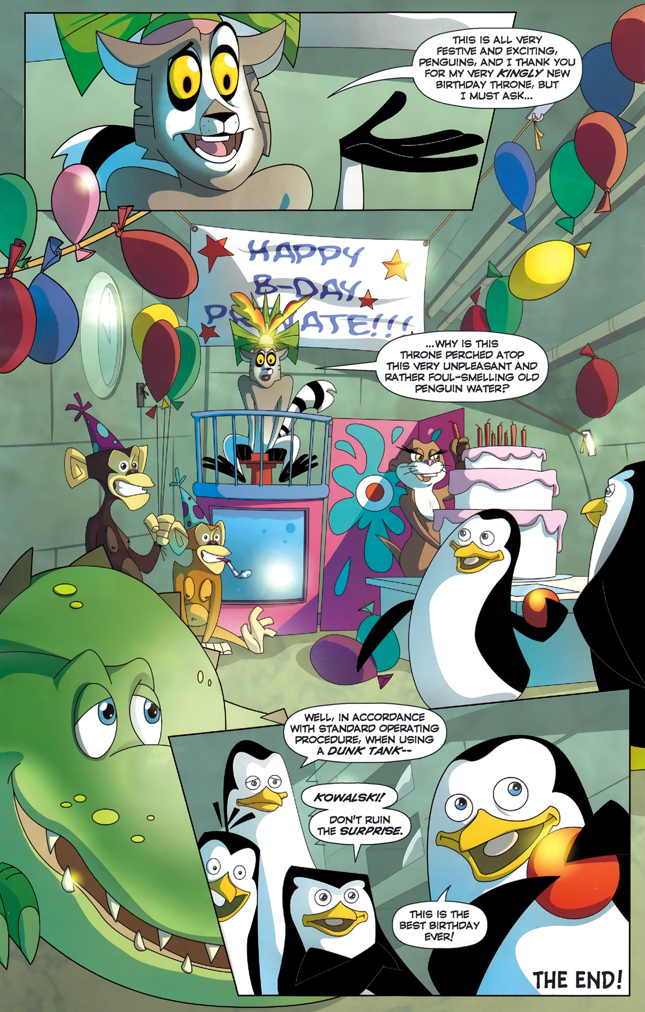 Read online Penguins of Madagascar comic -  Issue #2 - 25