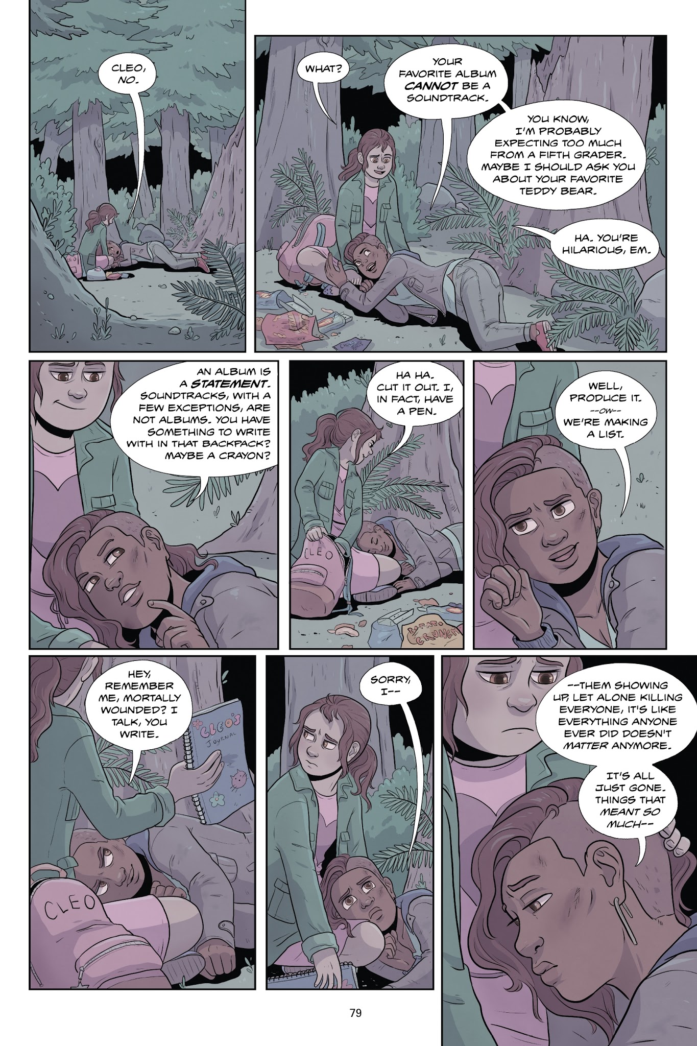 Read online Lifeformed: Cleo Makes Contact comic -  Issue # TPB - 78