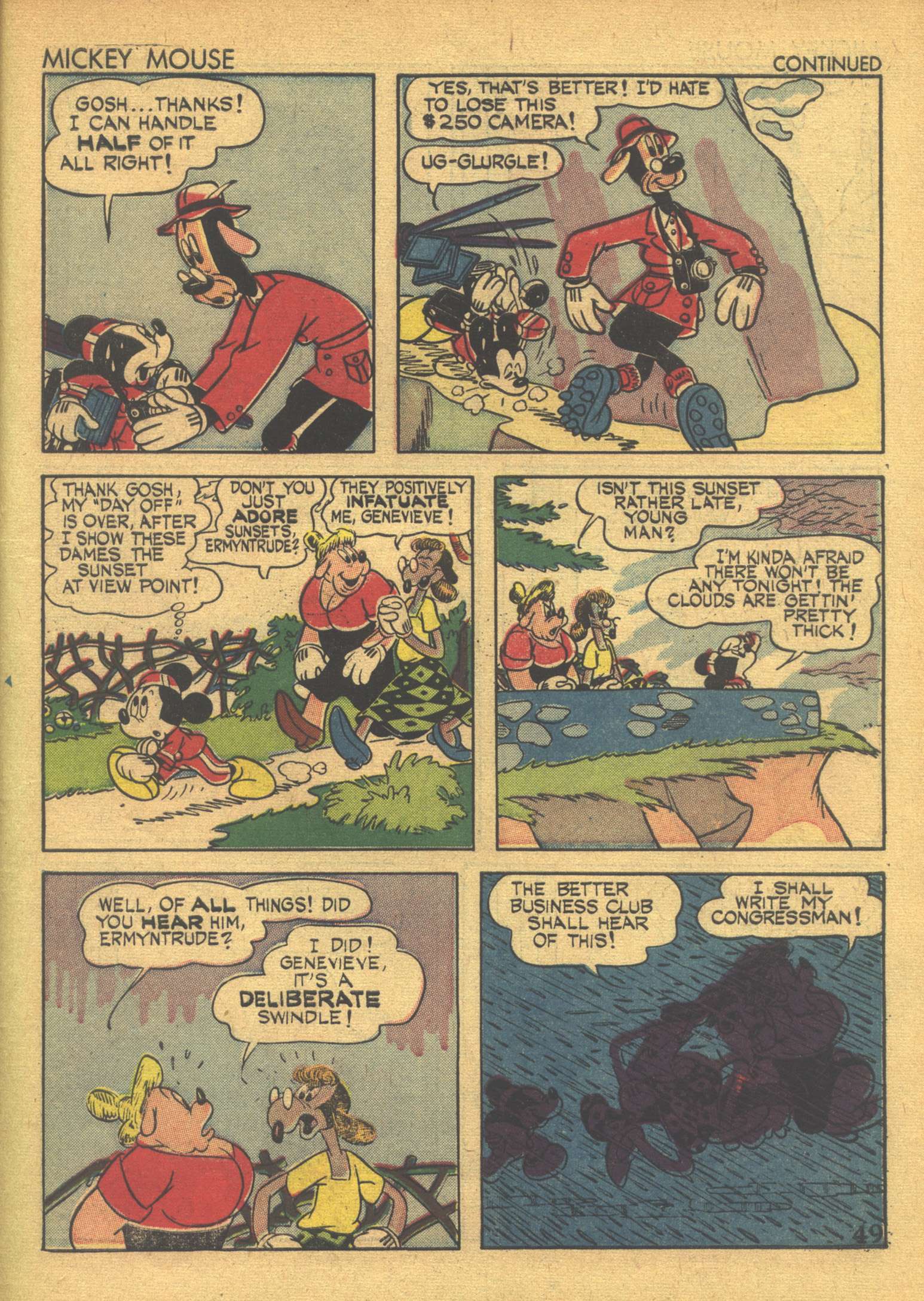 Read online Walt Disney's Comics and Stories comic -  Issue #30 - 51