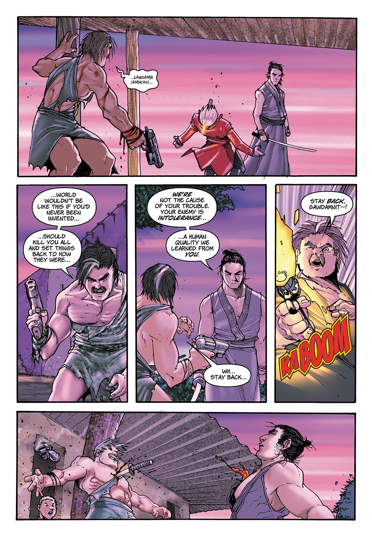 Read online Lone Wolf 2100 comic -  Issue # TPB 1 - 98