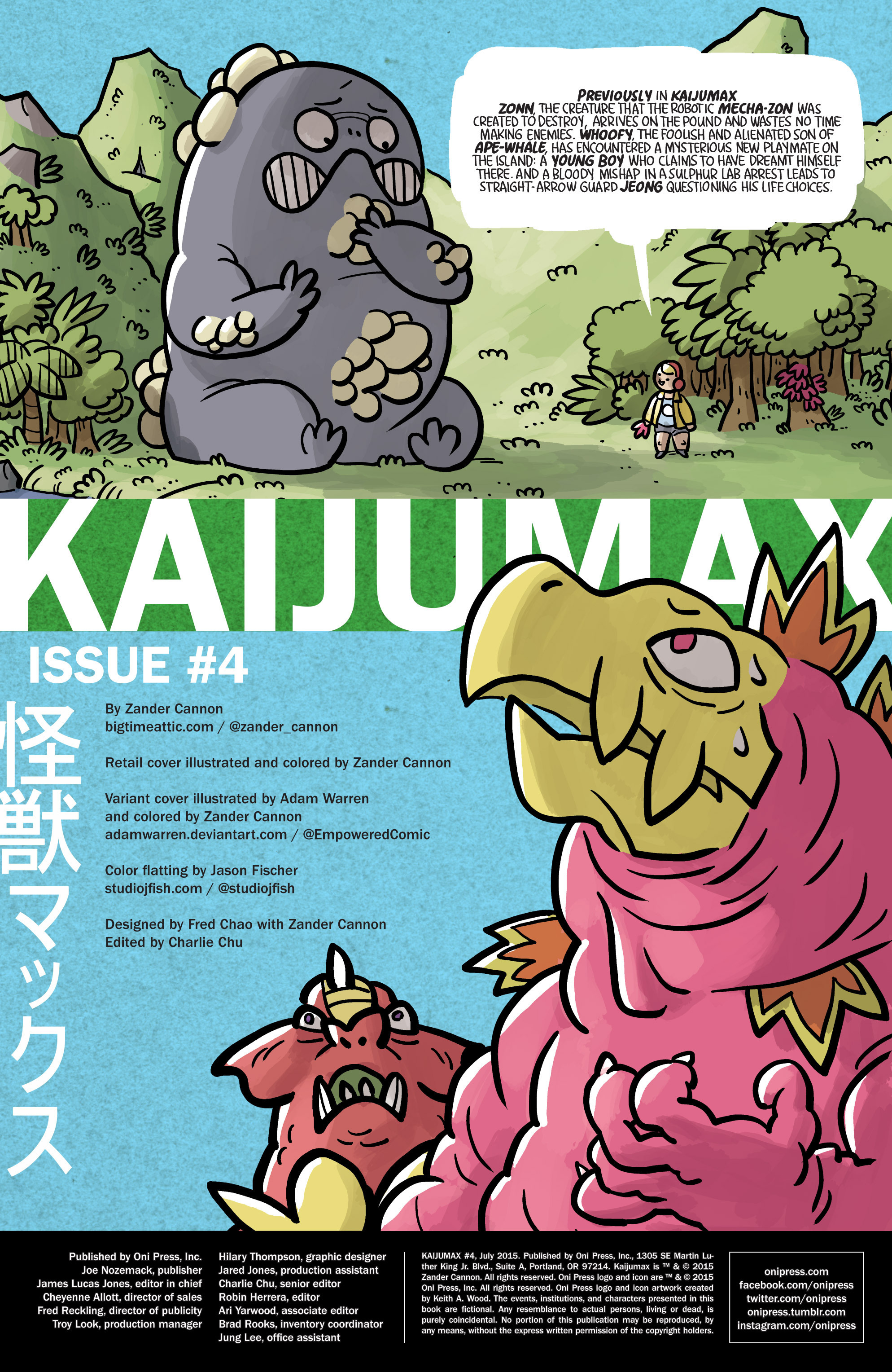 Read online Kaijumax comic -  Issue #4 - 3