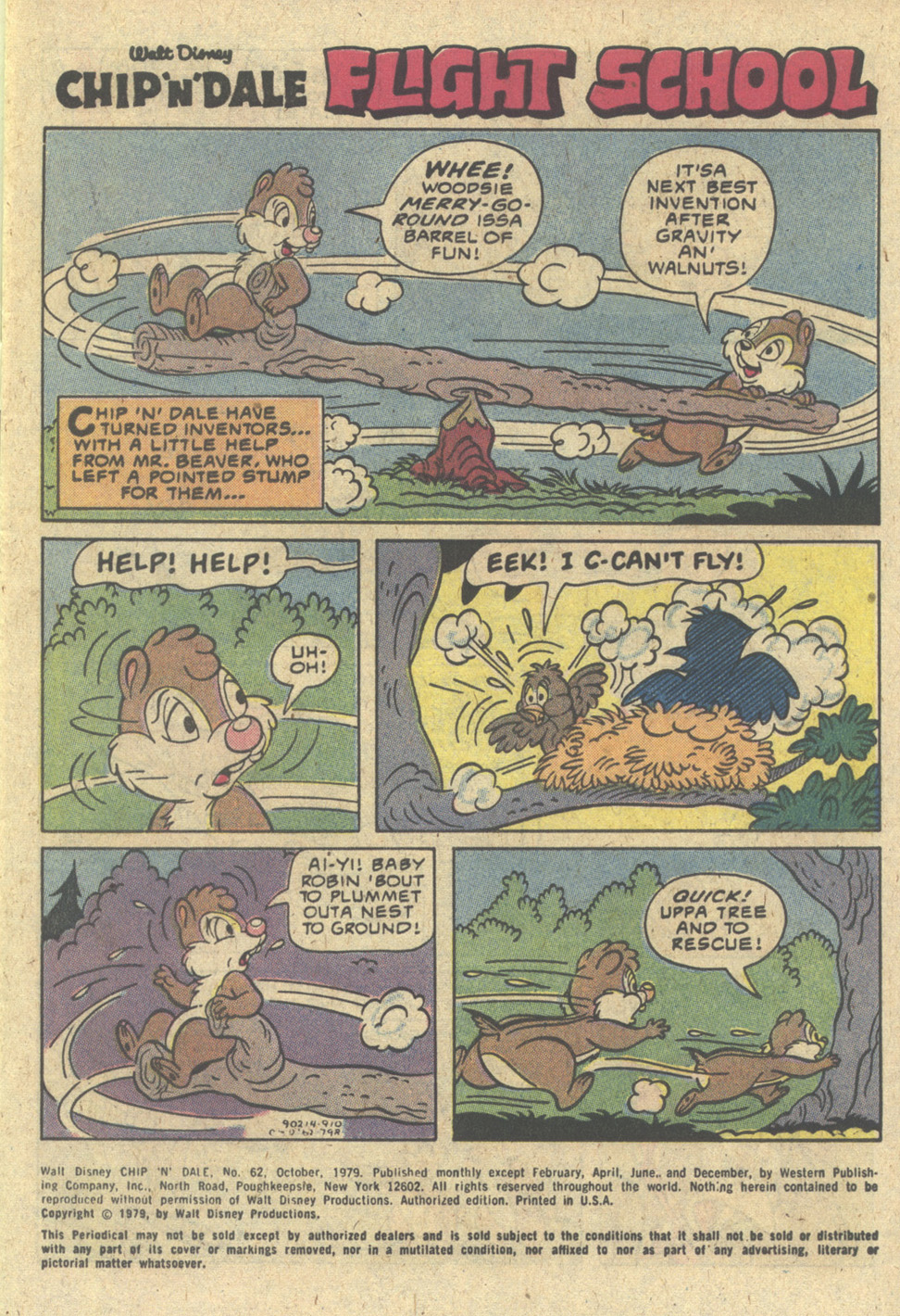 Read online Walt Disney Chip 'n' Dale comic -  Issue #62 - 3
