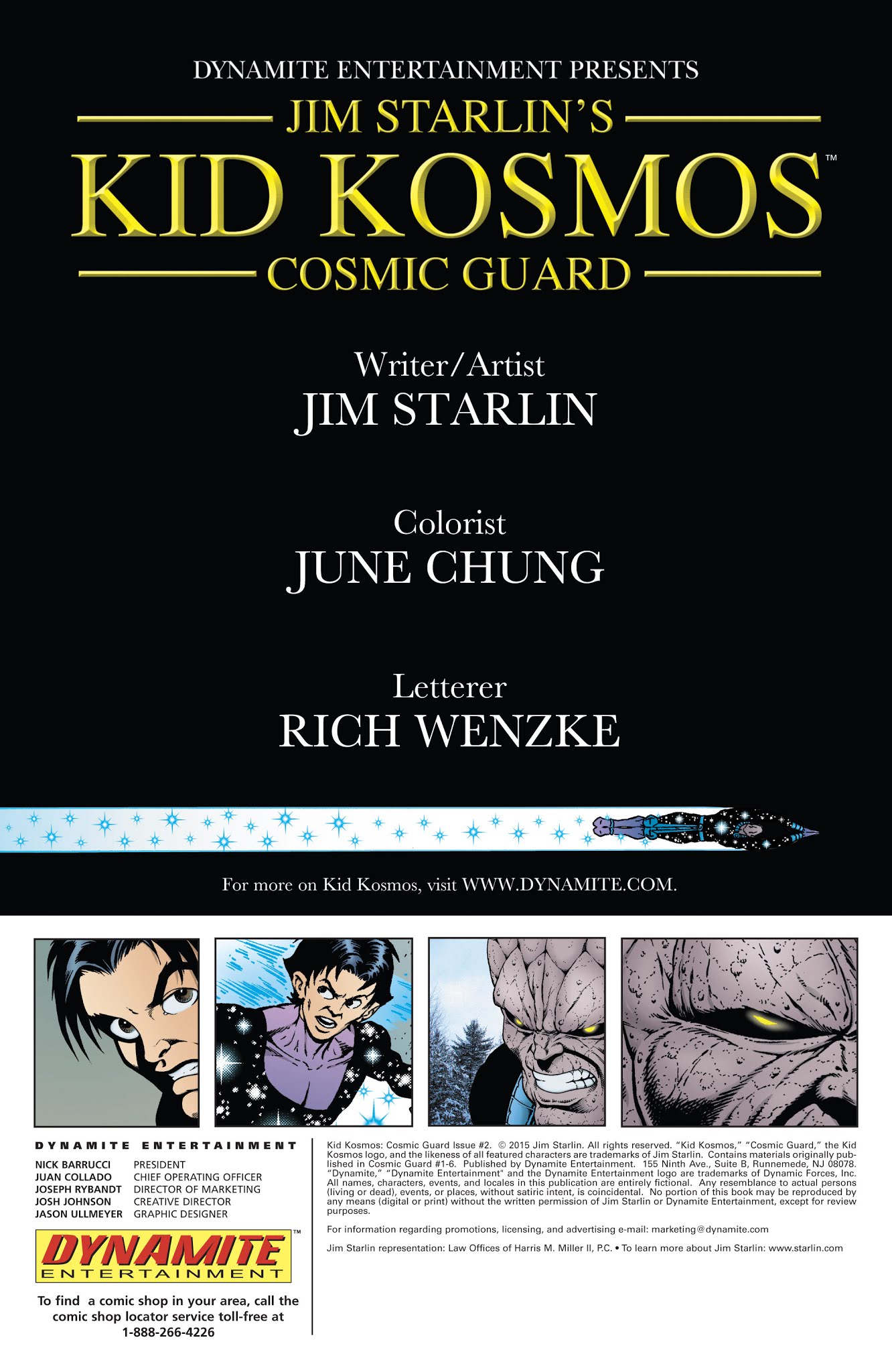 Read online Kid Kosmos comic -  Issue #2 - 2