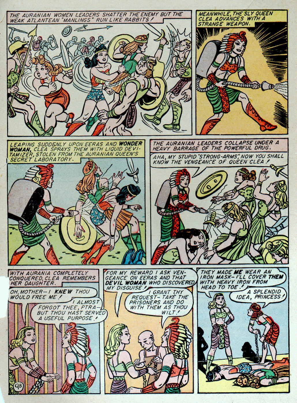 Read online Wonder Woman (1942) comic -  Issue #8 - 28