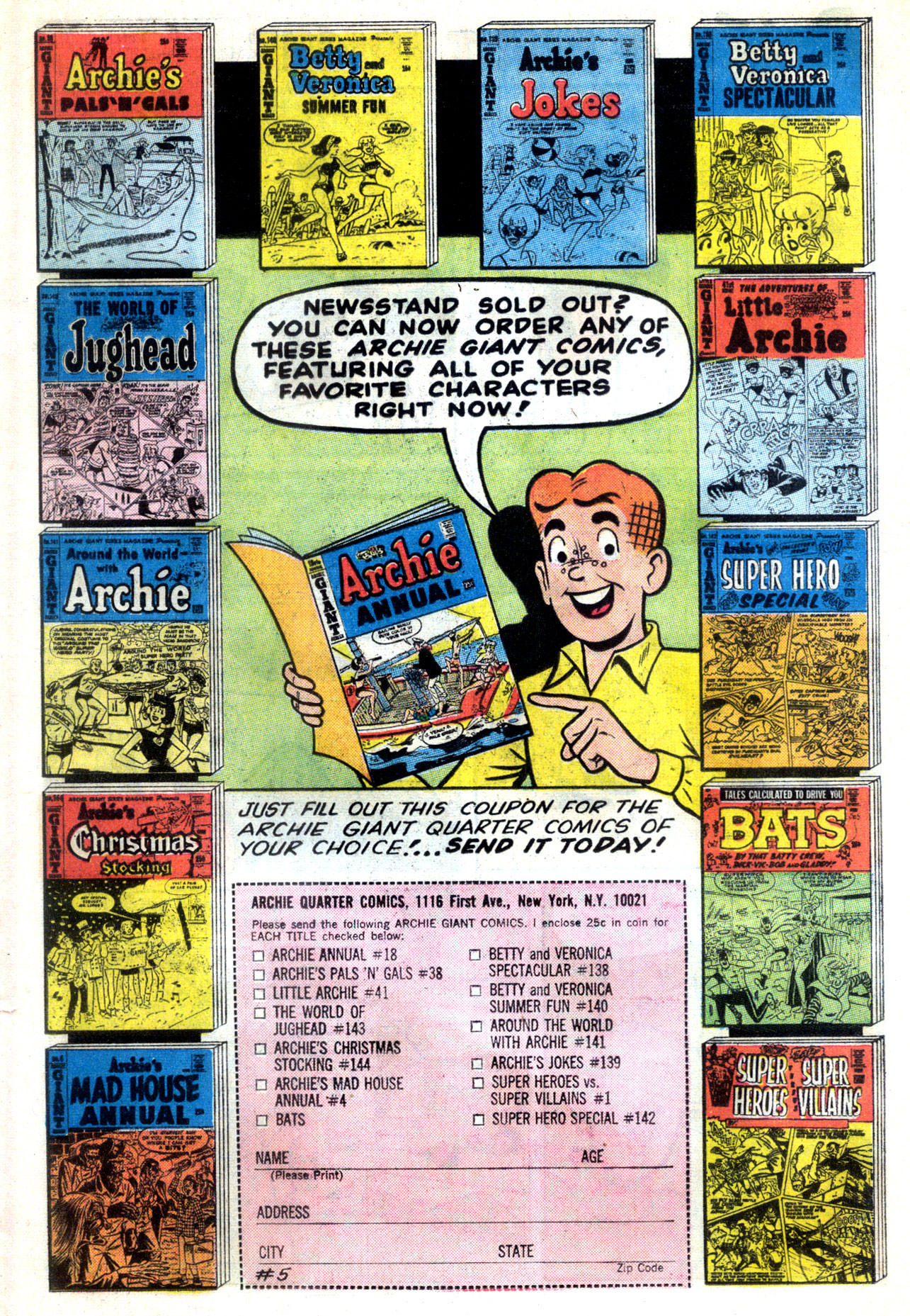 Read online Reggie and Me (1966) comic -  Issue #22 - 17