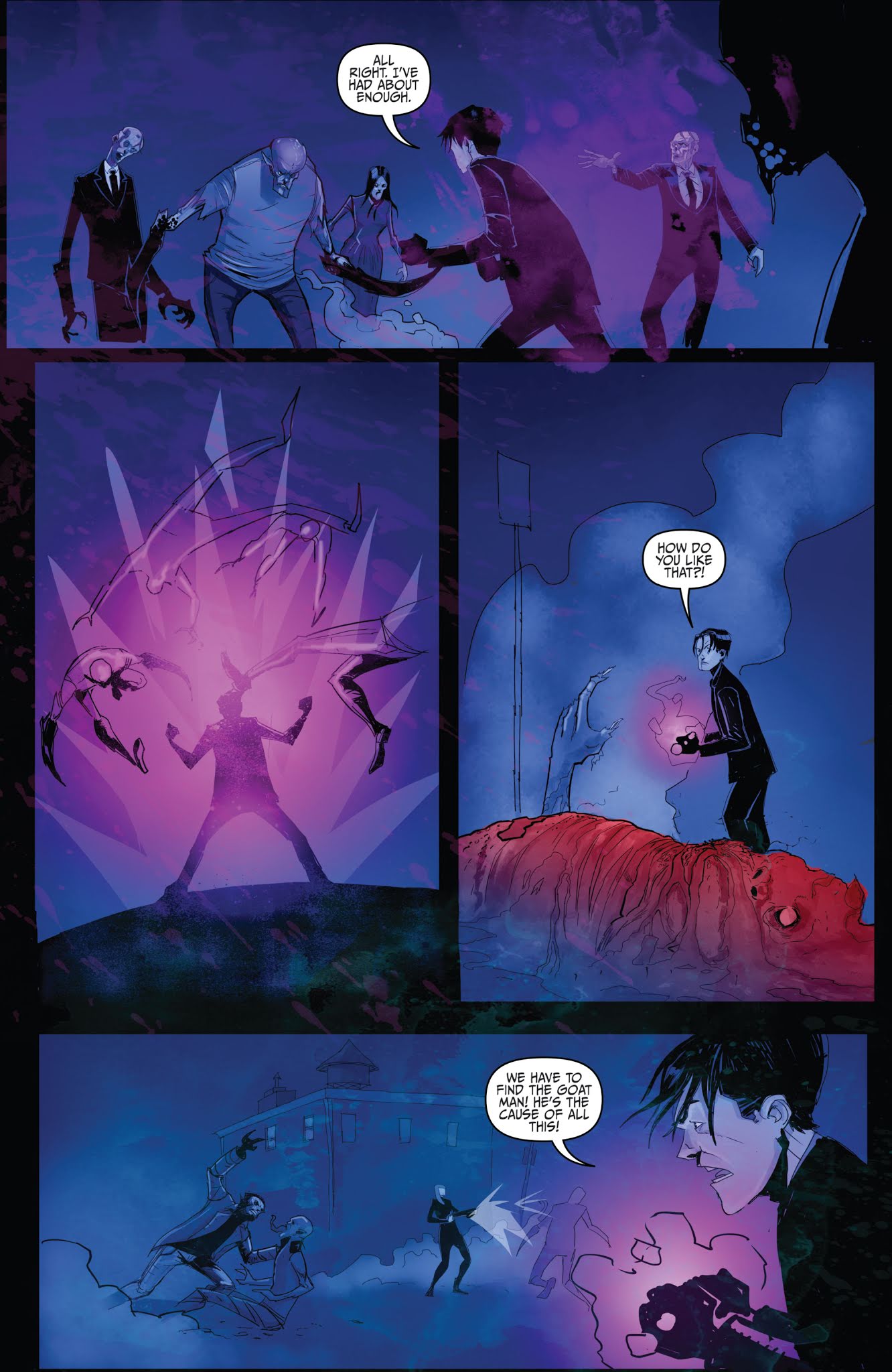 Read online October Faction: Supernatural Dreams comic -  Issue #4 - 6