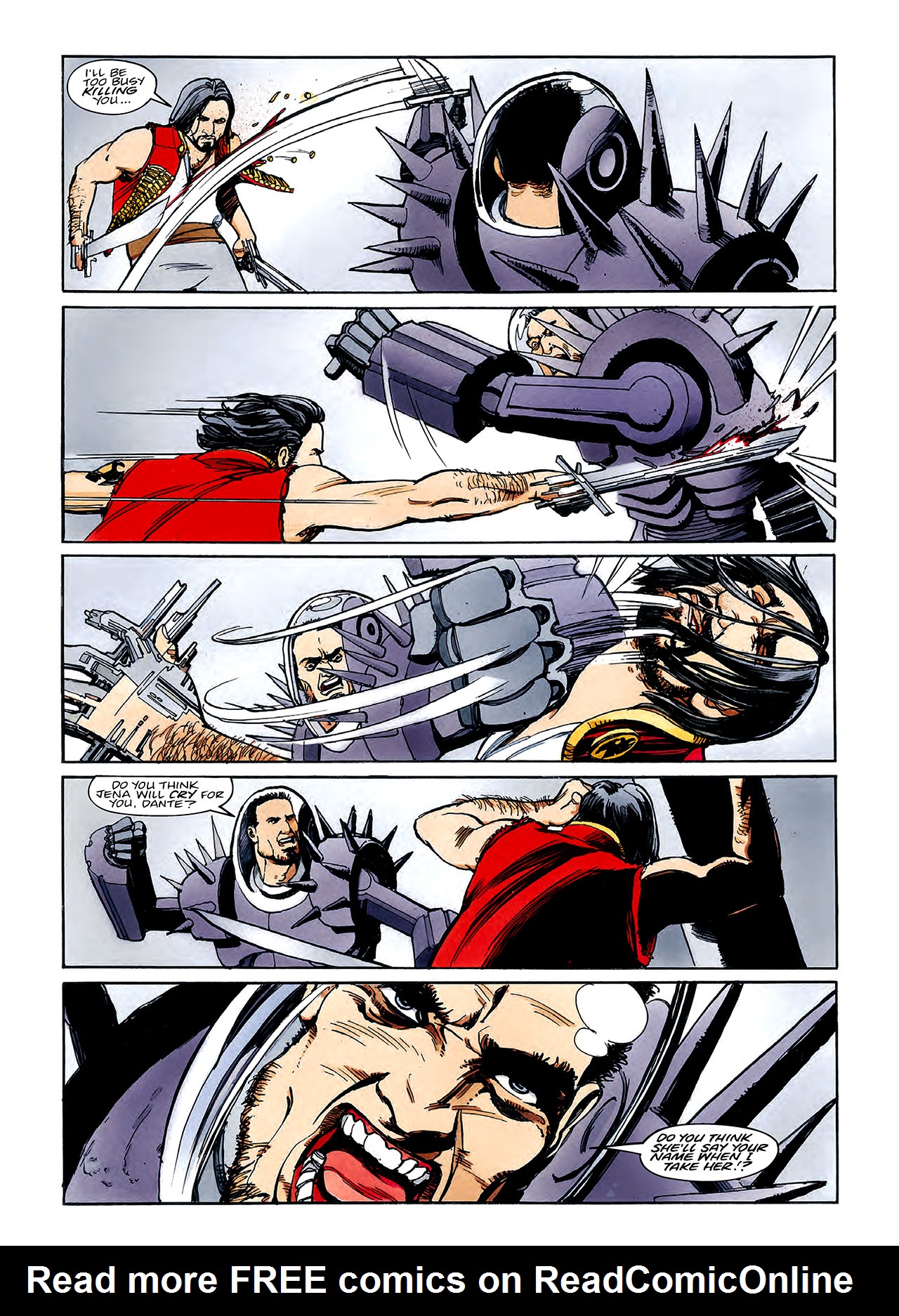 Read online Nikolai Dante comic -  Issue # TPB 3 - 121