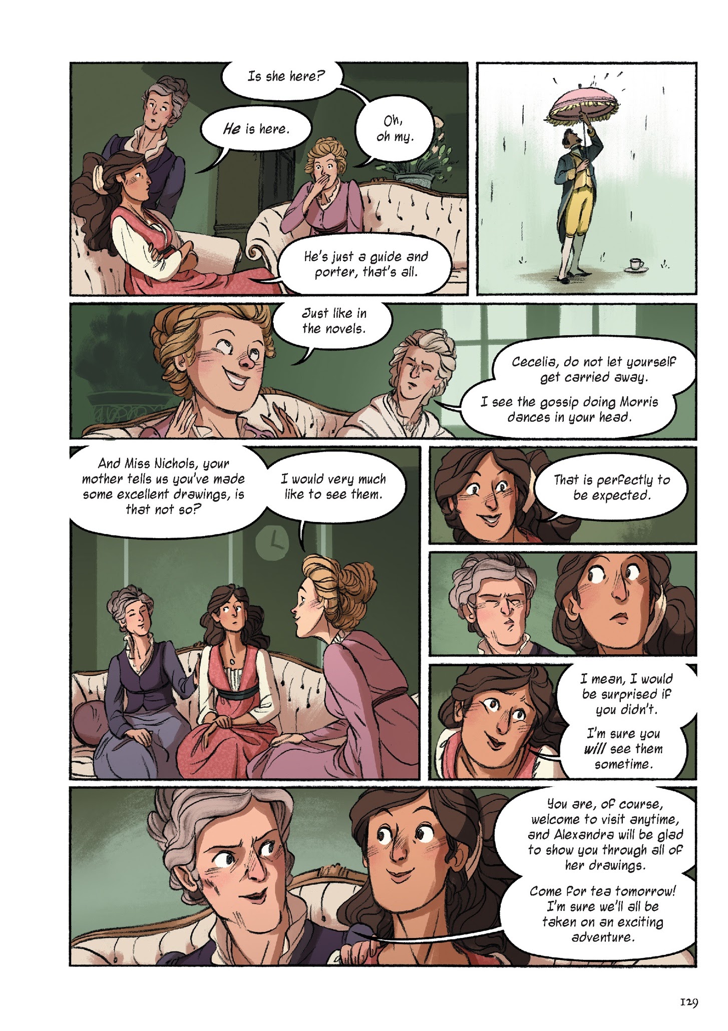 Read online Delilah Dirk and the King's Shilling comic -  Issue # TPB (Part 2) - 30