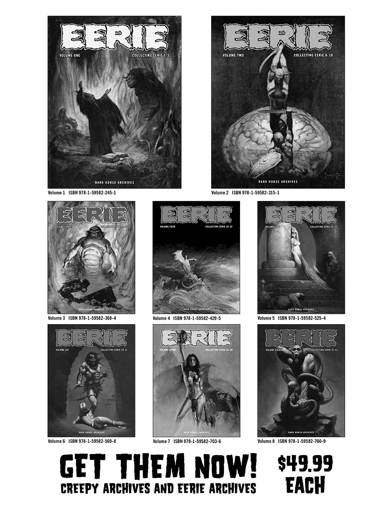 Read online Eerie Archives comic -  Issue # TPB 8 - 312