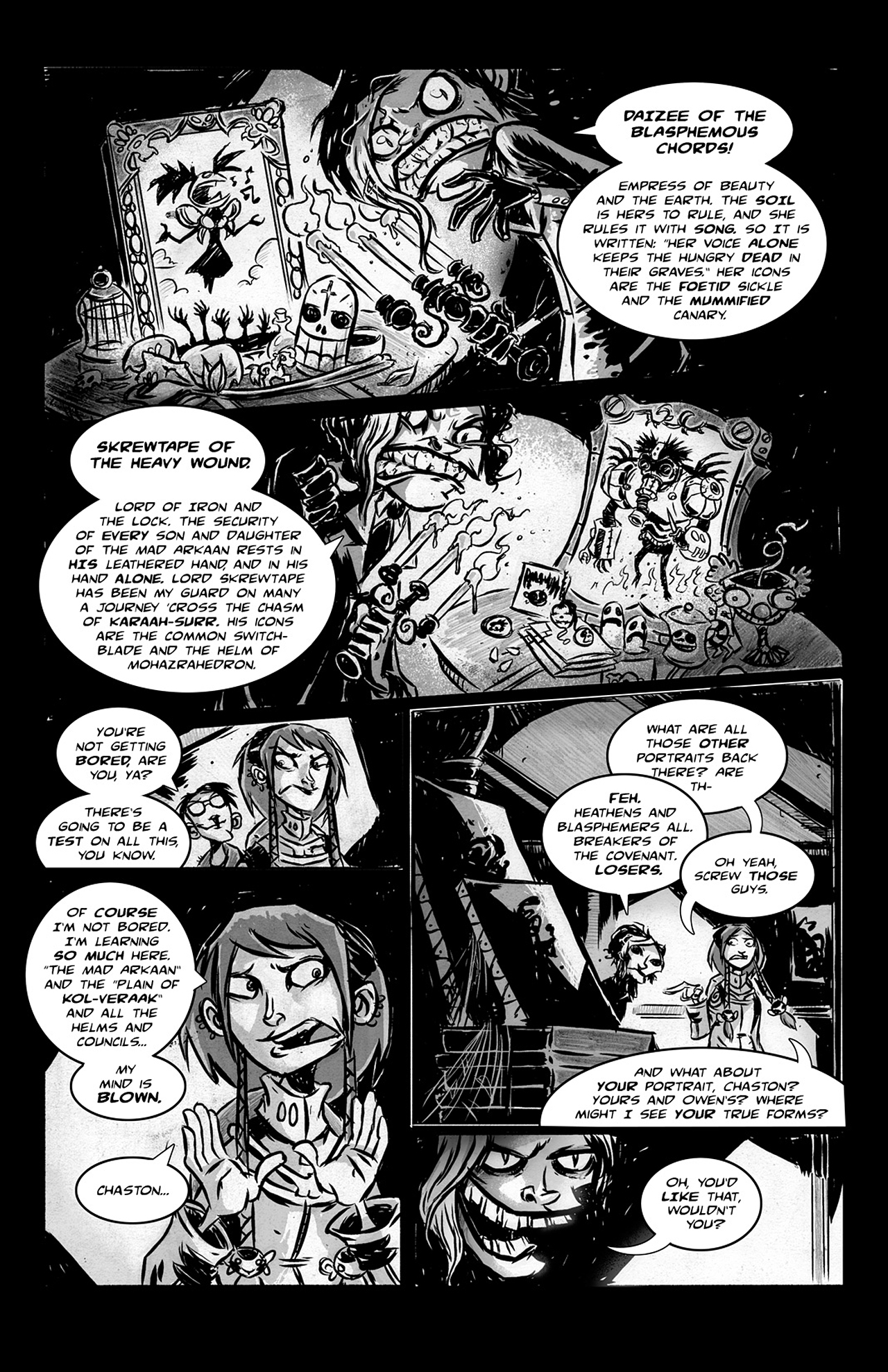 Read online Eldritch! comic -  Issue #2 - 12