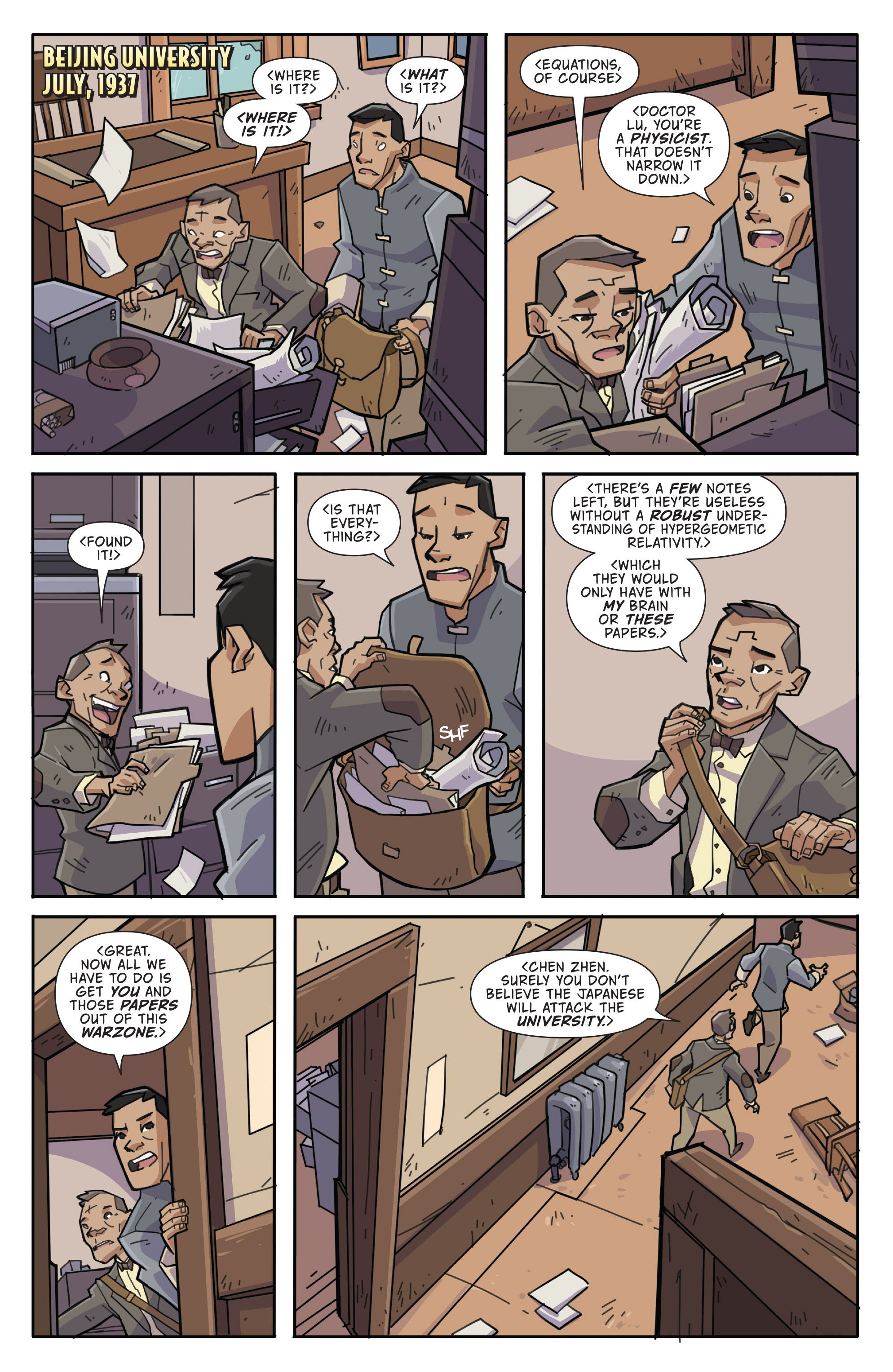 Read online Atomic Robo and the Temple of Od comic -  Issue #3 - 3