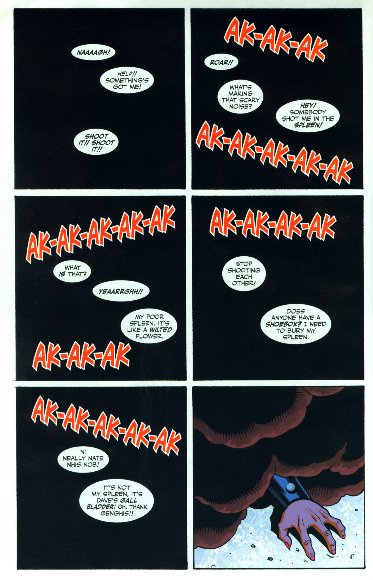 Read online Adolescent Radioactive Black Belt Hamsters (2008) comic -  Issue #2 - 26