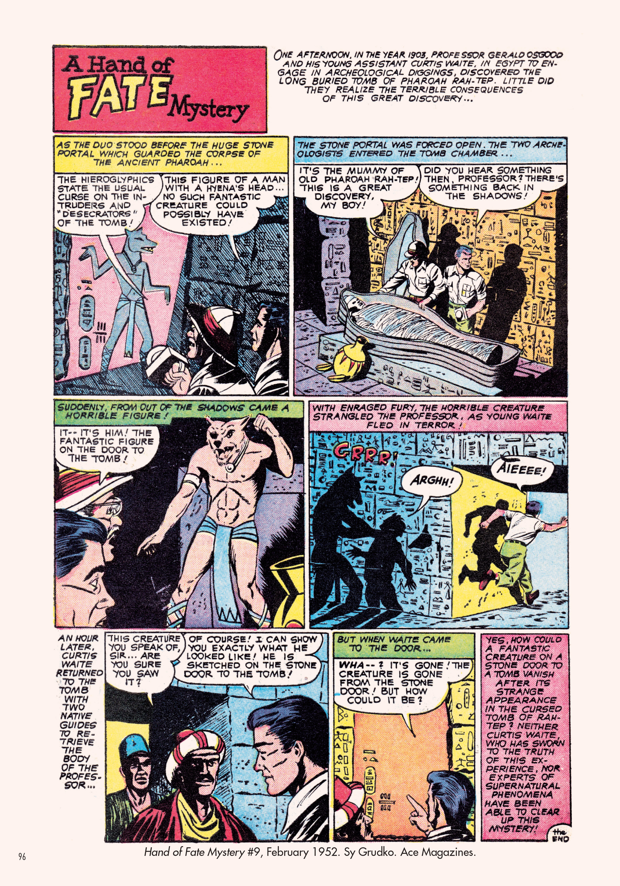 Read online Classic Monsters of Pre-Code Horror Comics: Mummies comic -  Issue # TPB - 96