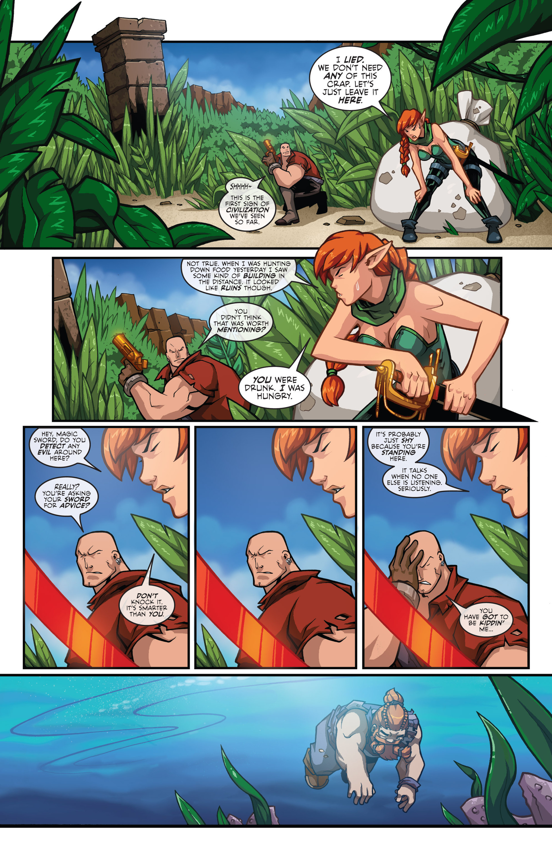 Read online Uncanny Skullkickers comic -  Issue # Full - 20