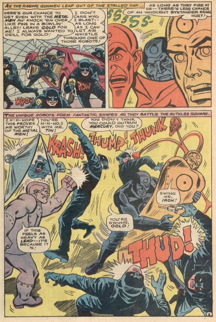 Read online Metal Men (1963) comic -  Issue #28 - 5