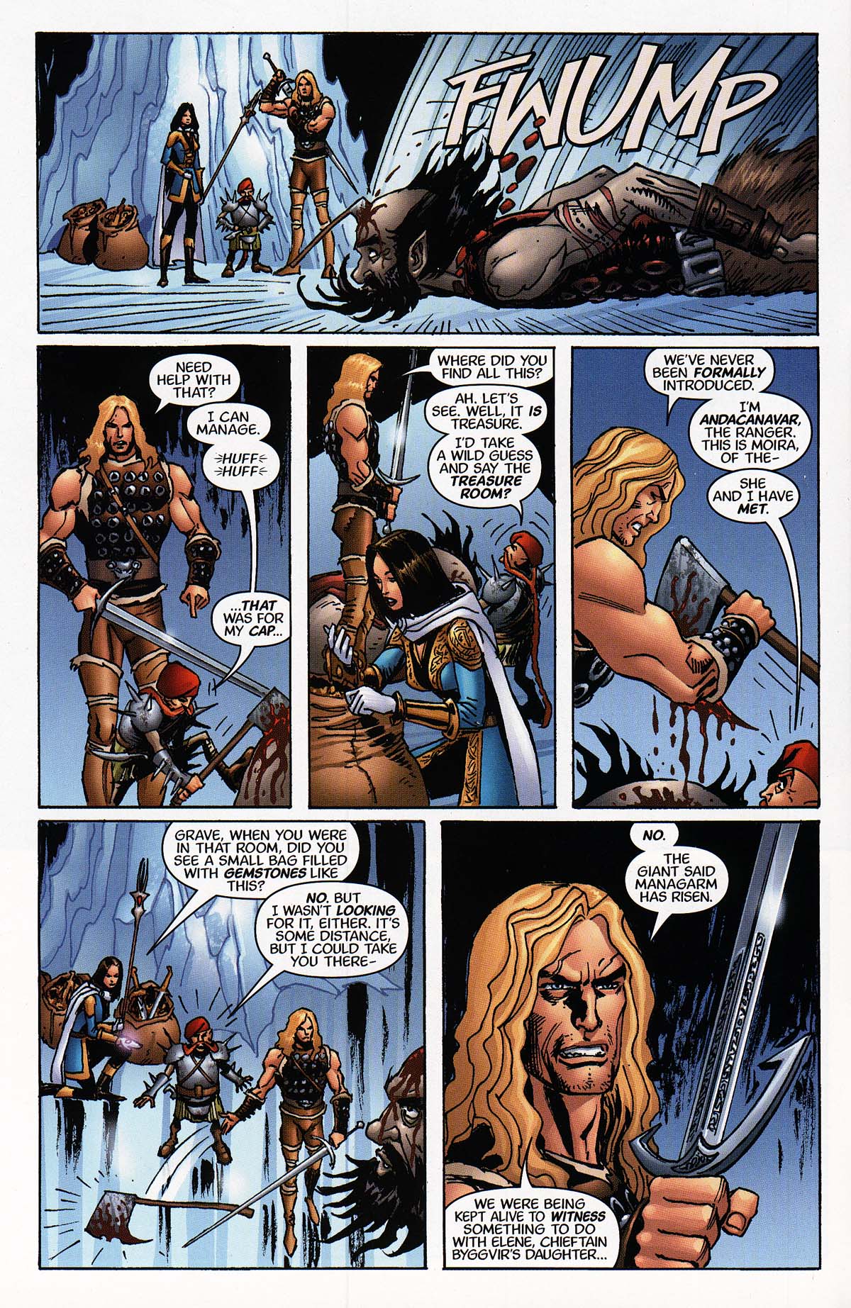 Read online R.A. Salvatore's DemonWars: Trial By Fire comic -  Issue #5 - 5