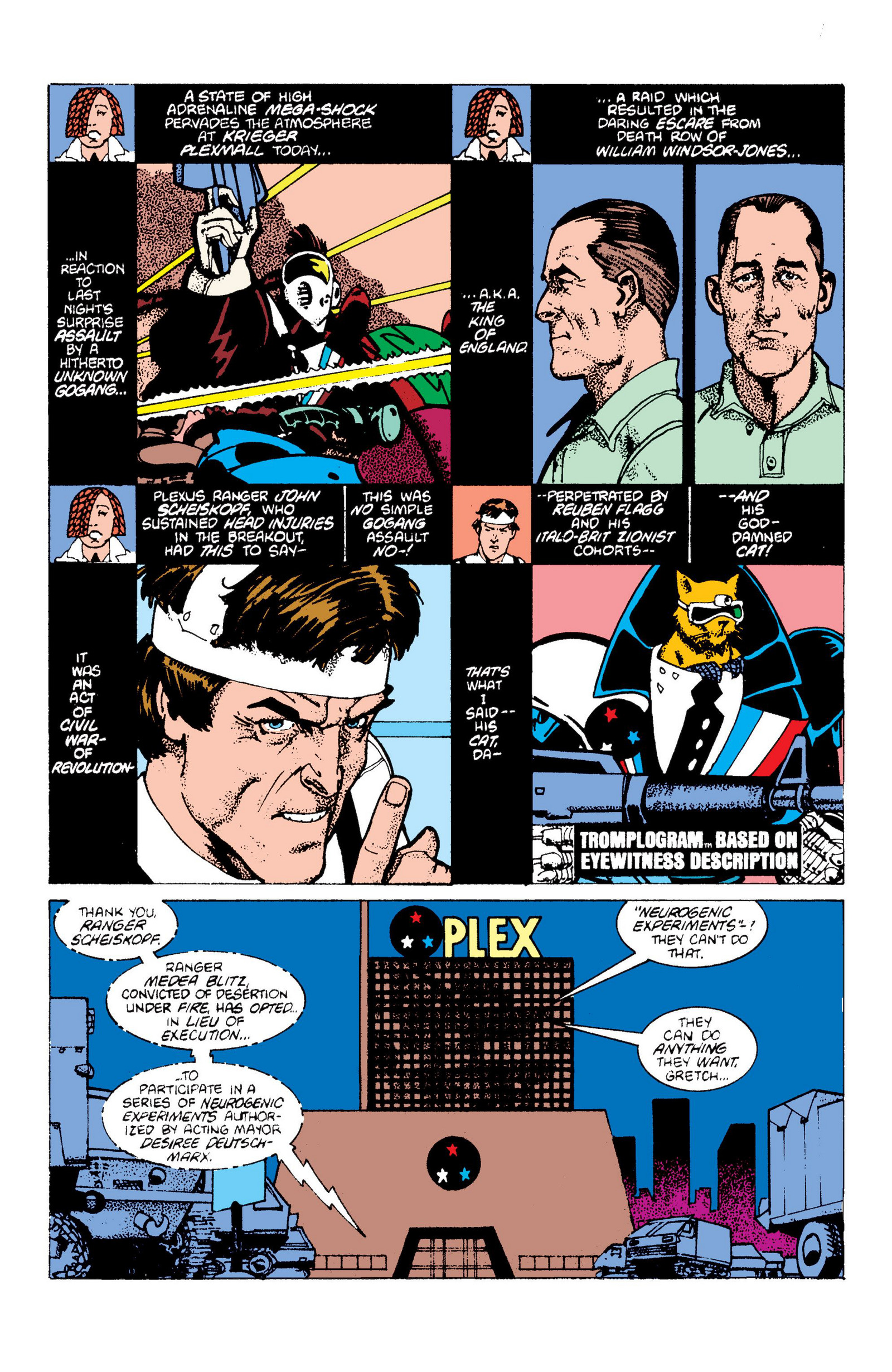 Read online American Flagg! comic -  Issue # _Definitive Collection (Part 4) - 64