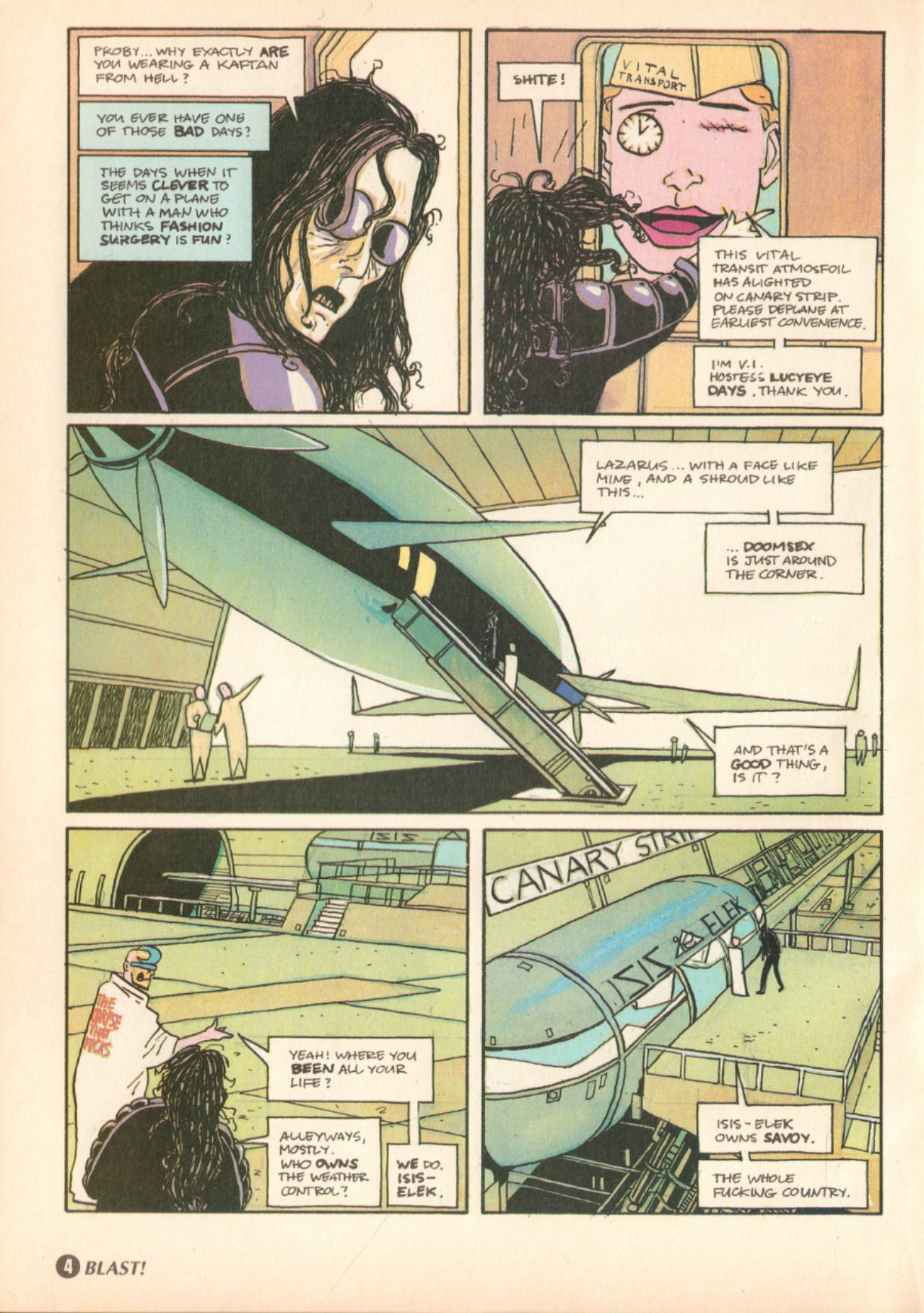 Read online Blast (1991) comic -  Issue #2 - 6