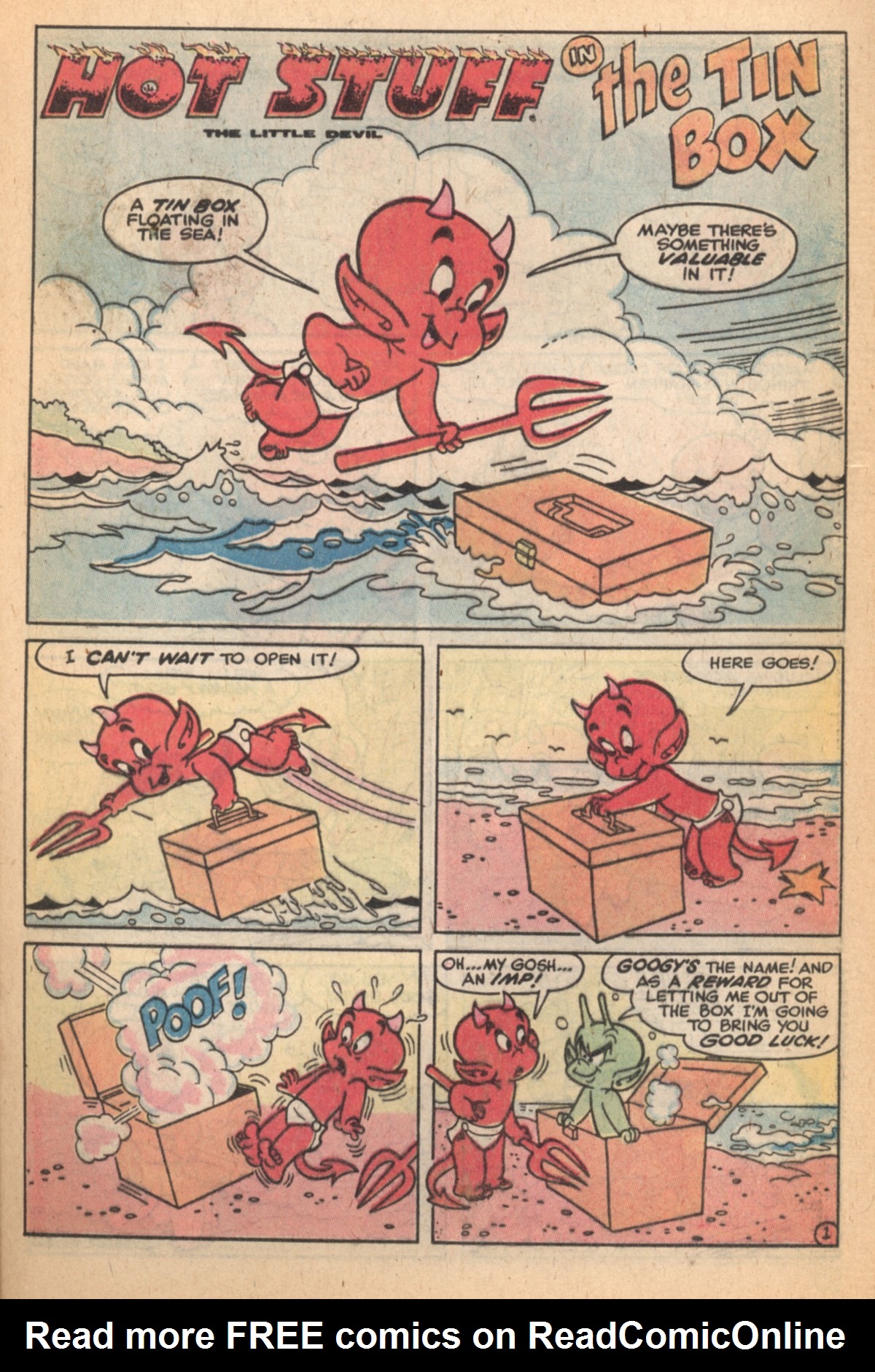 Read online Hot Stuff, the Little Devil comic -  Issue #149 - 21