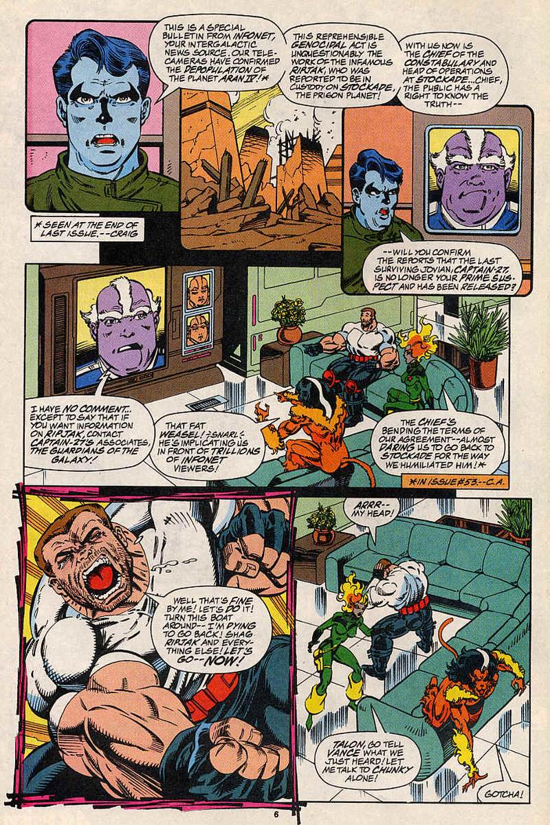 Guardians of the Galaxy (1990) issue 56 - Page 6