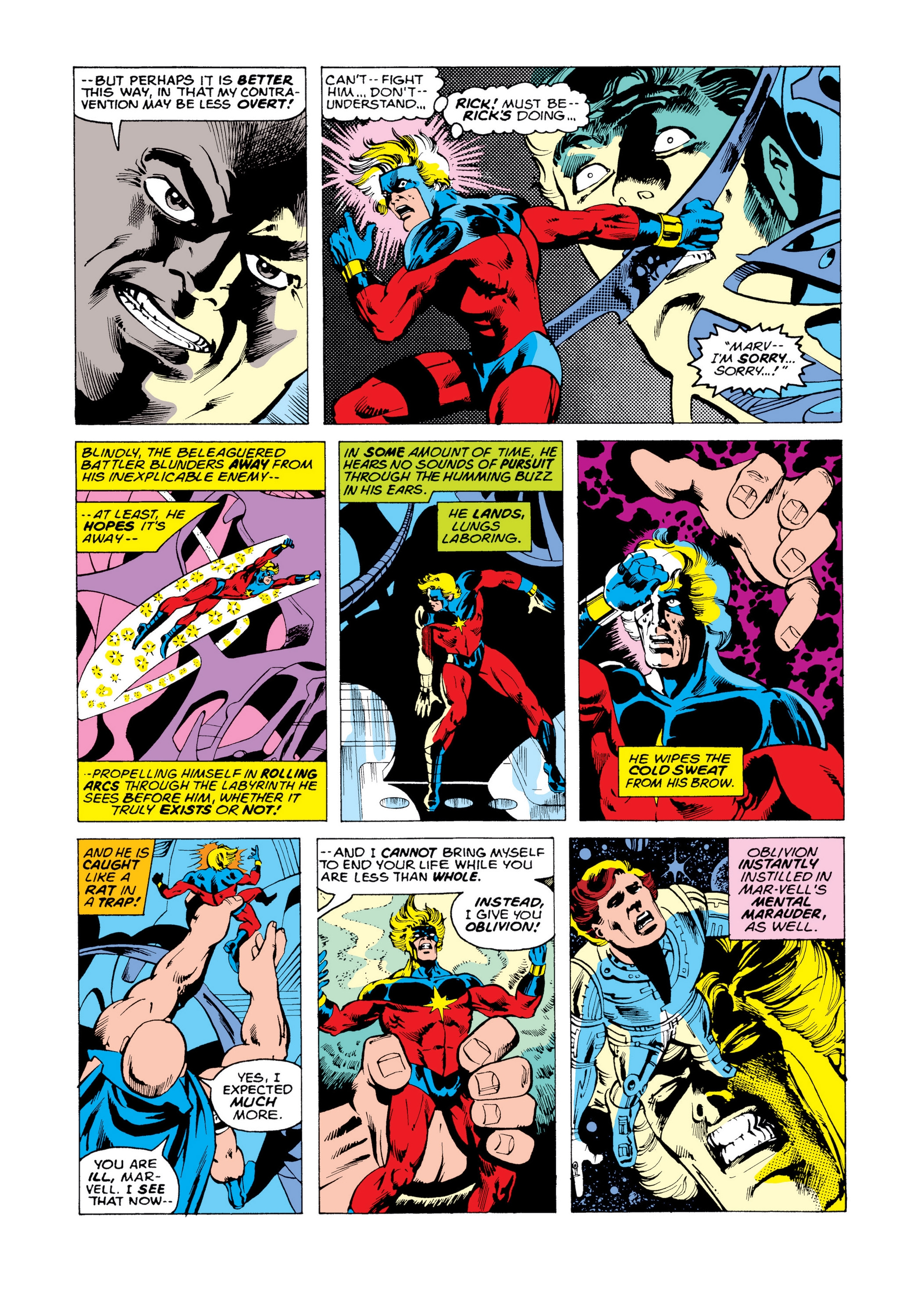 Read online Marvel Masterworks: Captain Marvel comic -  Issue # TPB 4 (Part 1) - 65