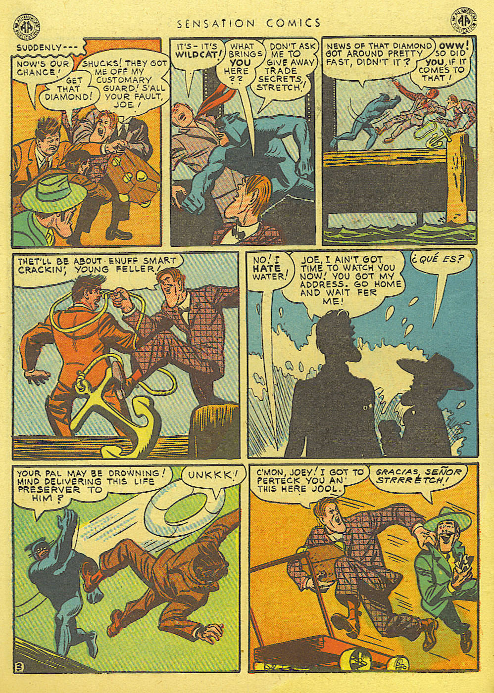 Read online Sensation (Mystery) Comics comic -  Issue #39 - 44