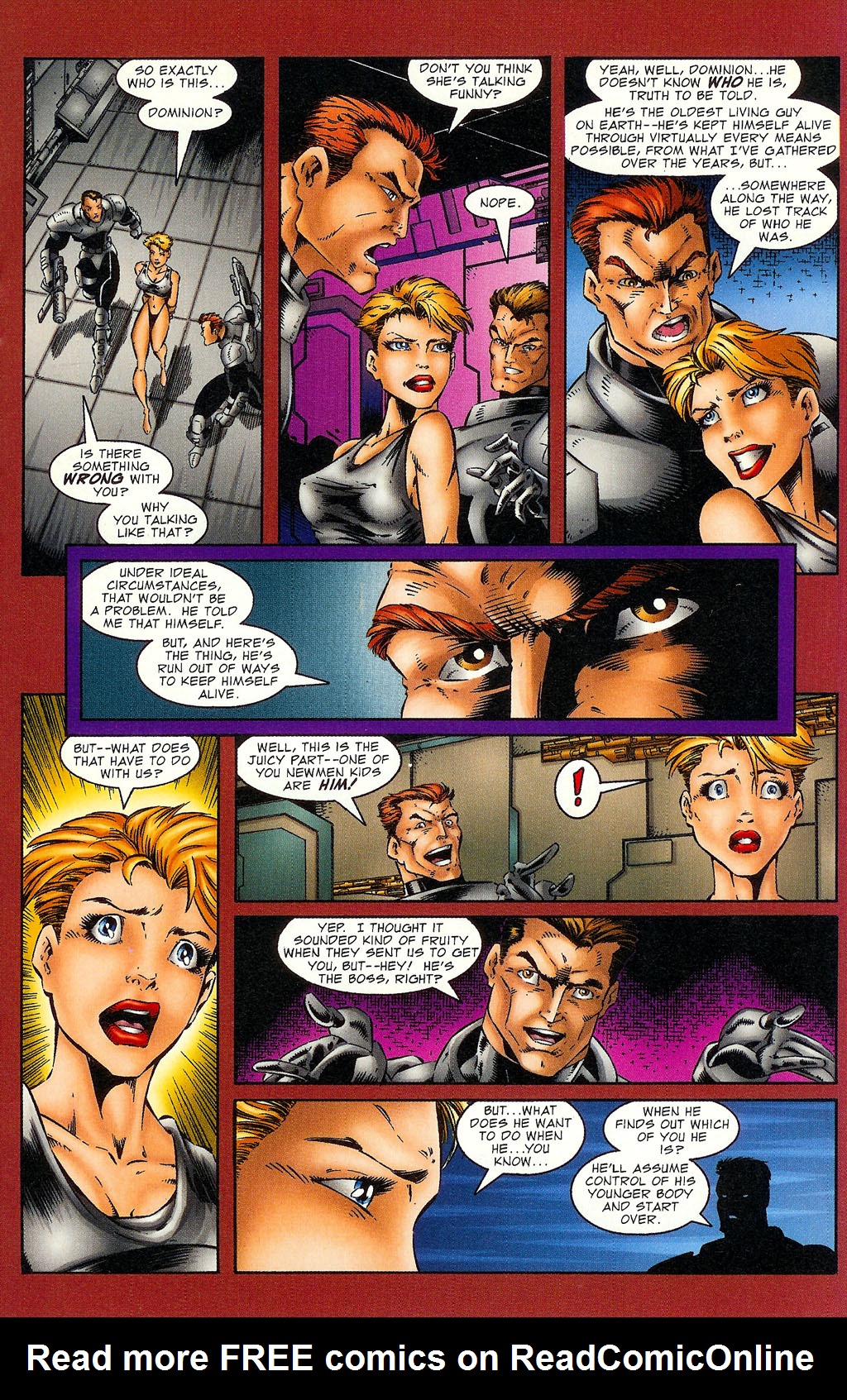 Read online NewMen comic -  Issue #13 - 14