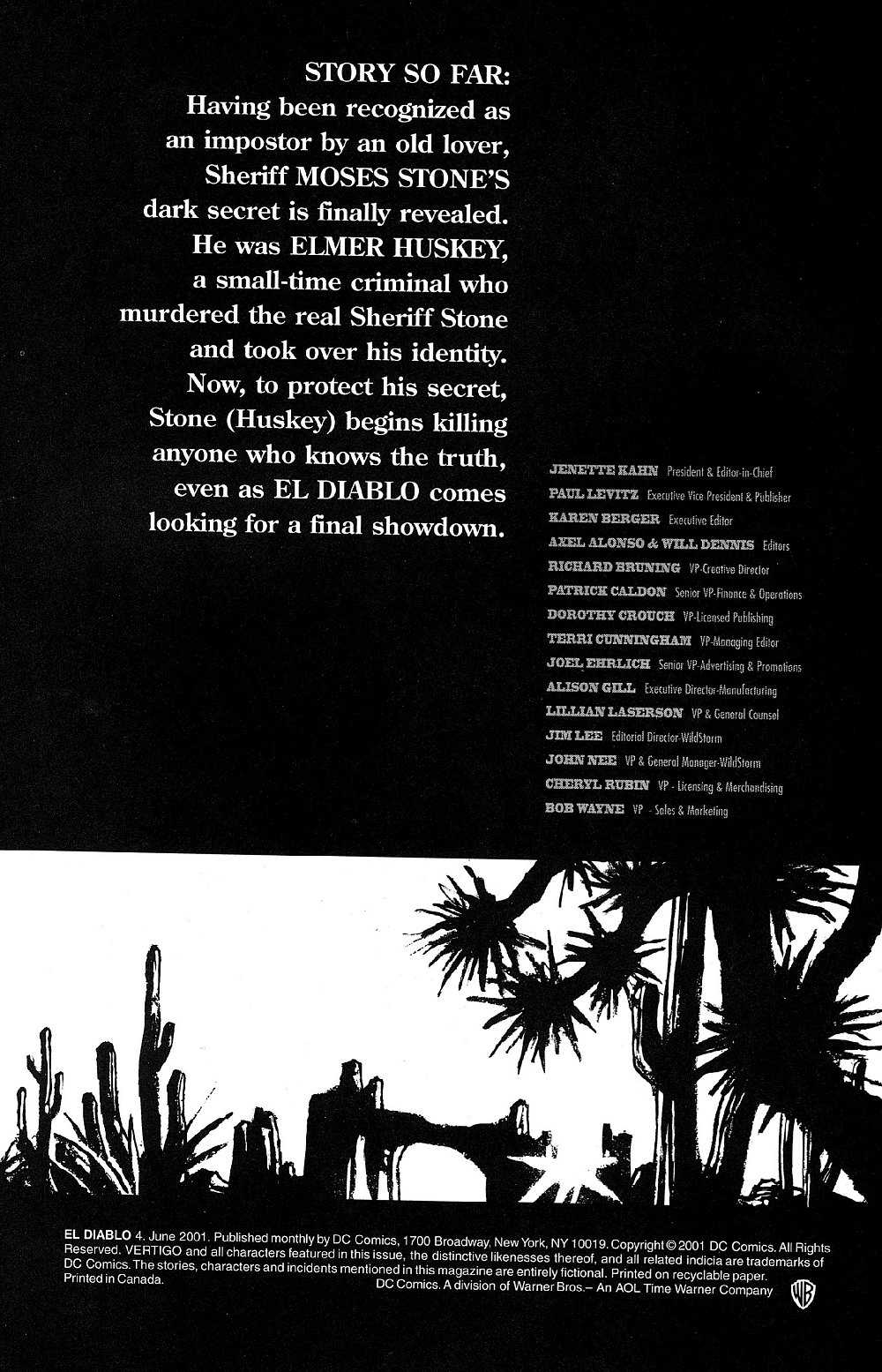 Read online El Diablo (2001) comic -  Issue #4 - 3