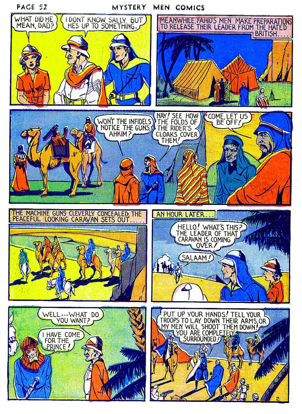 Read online Mystery Men Comics comic -  Issue #6 - 54