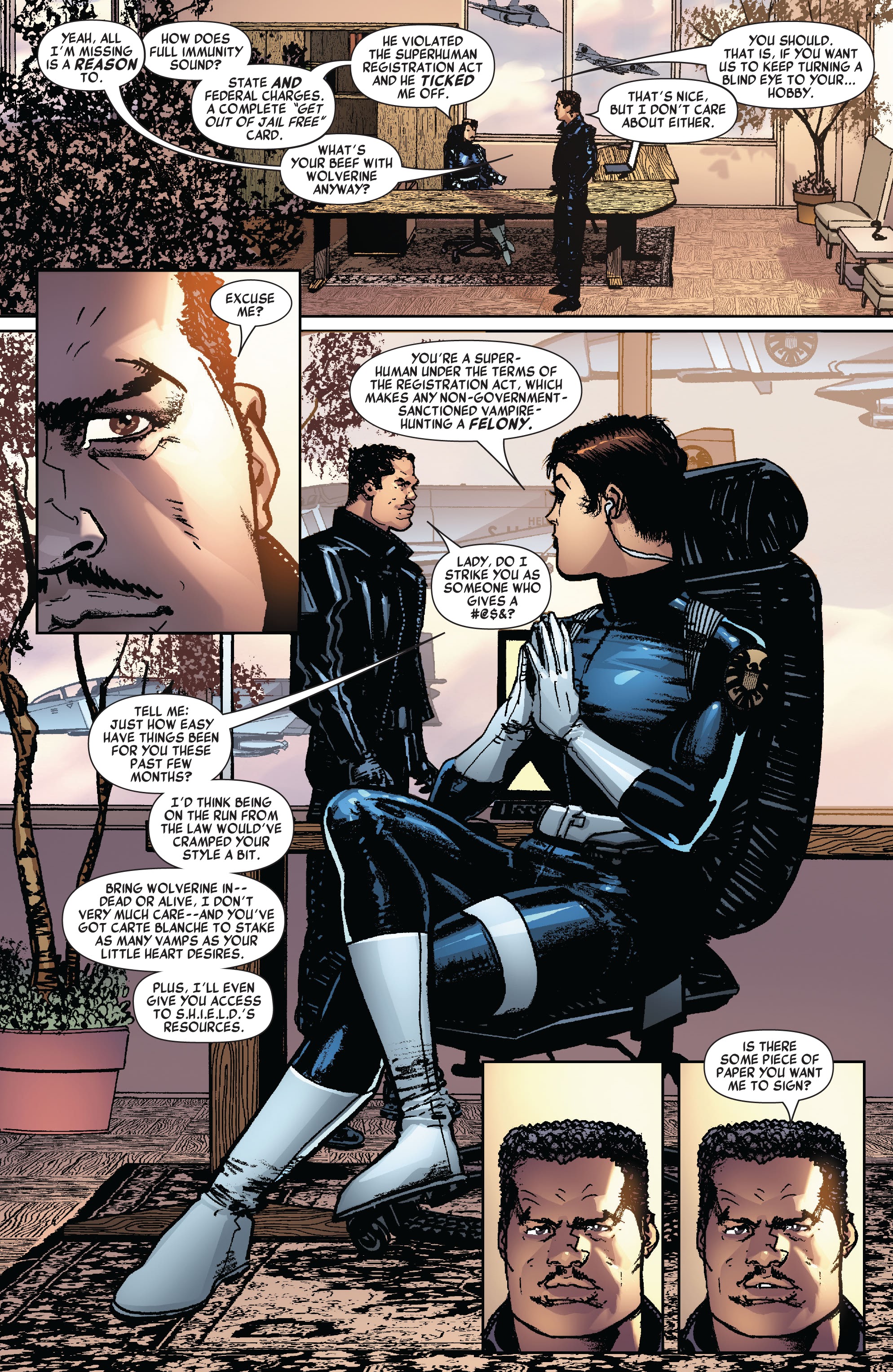 Read online Blade by Marc Guggenheim: The Complete Collection comic -  Issue # TPB (Part 2) - 7