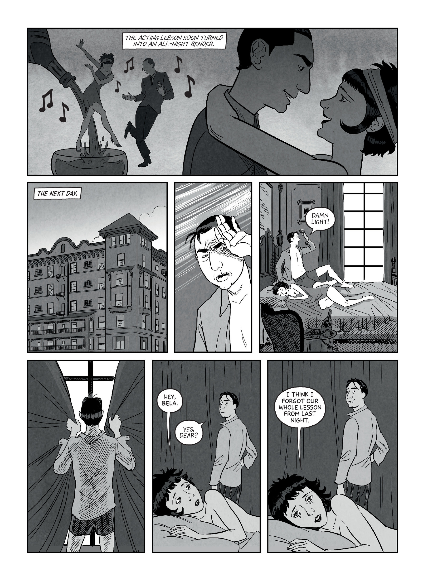Read online Lugosi: The Rise & Fall of Hollywood's Dracula comic -  Issue # TPB (Part 1) - 54