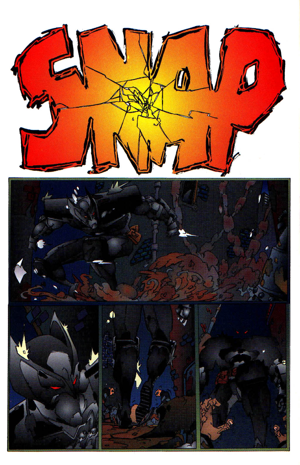 Read online Images of ShadowHawk comic -  Issue #1 - 5
